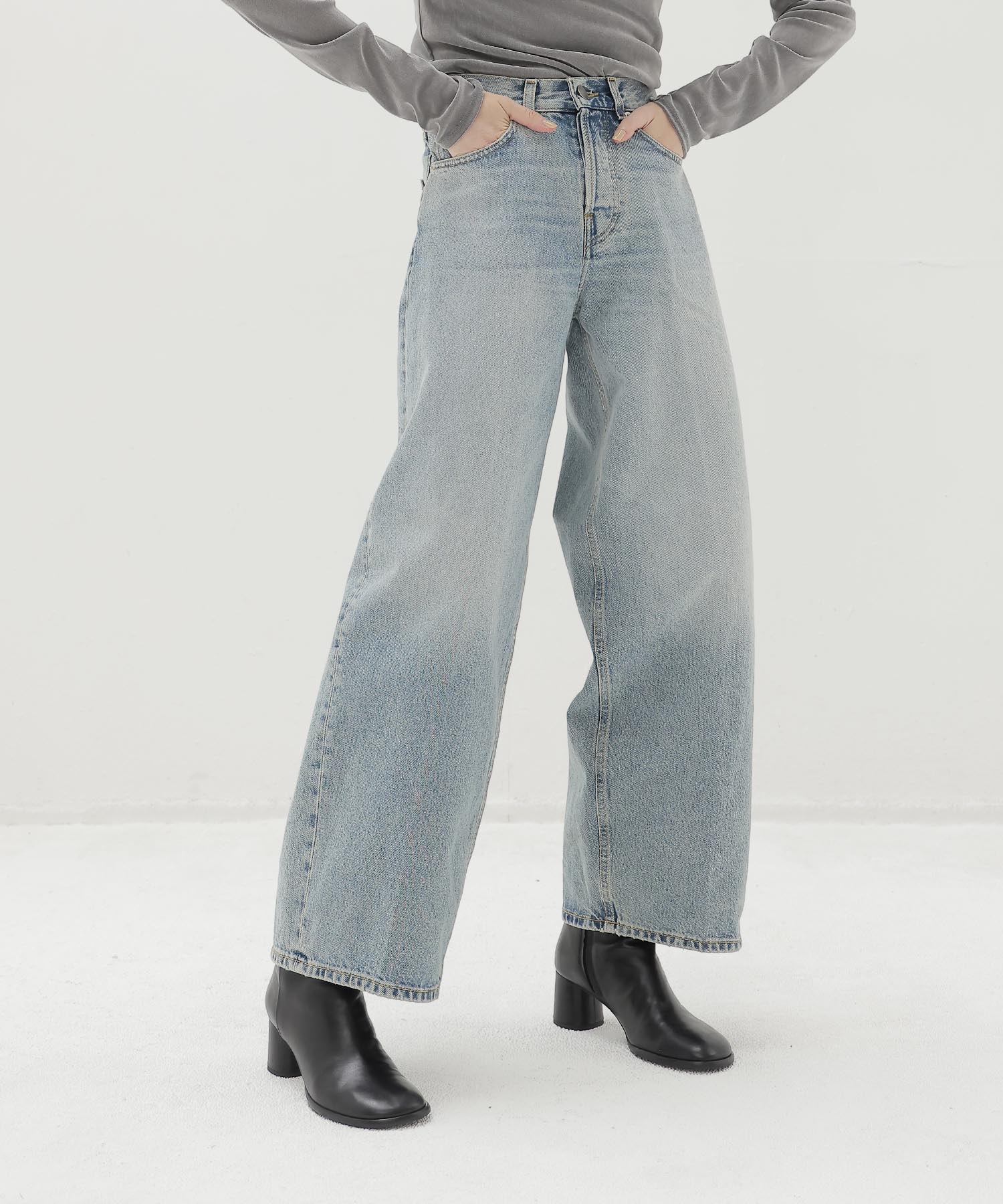 ＜HAIKURE＞BETHANY AUTHENTIC WASH ASIAN FIT