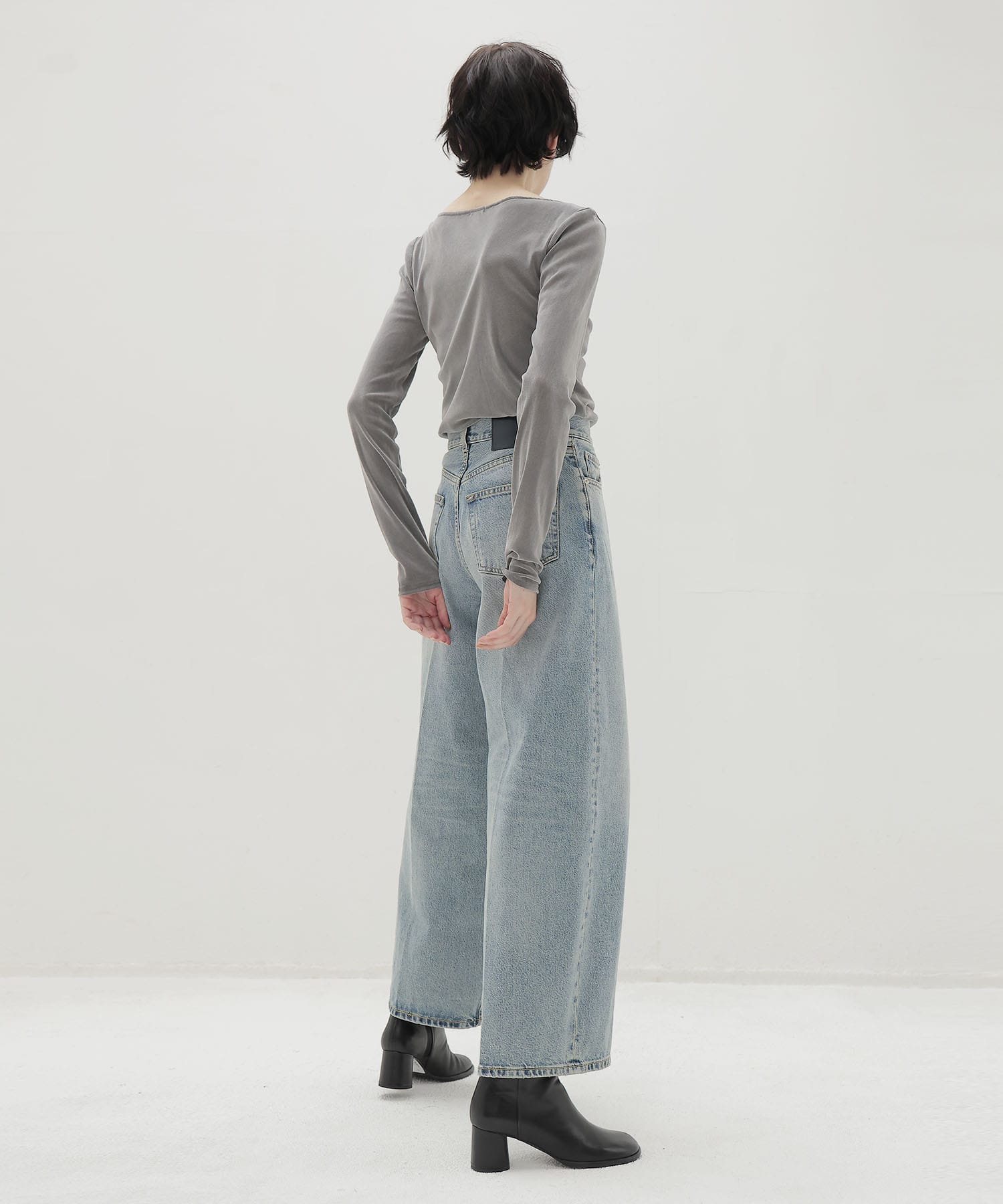 ＜HAIKURE＞BETHANY AUTHENTIC WASH ASIAN FIT