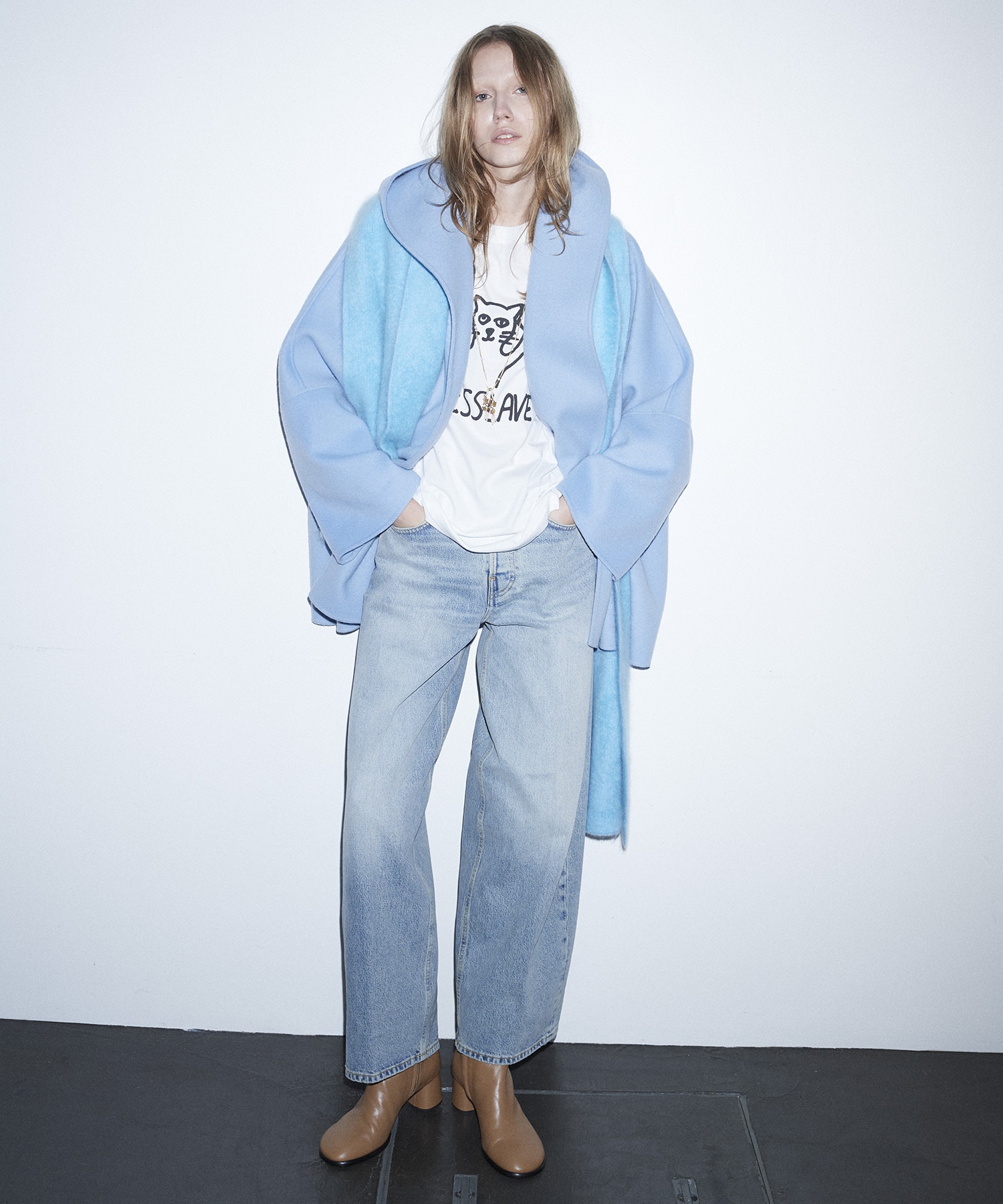 ＜HAIKURE＞BETHANY AUTHENTIC WASH ASIAN FIT