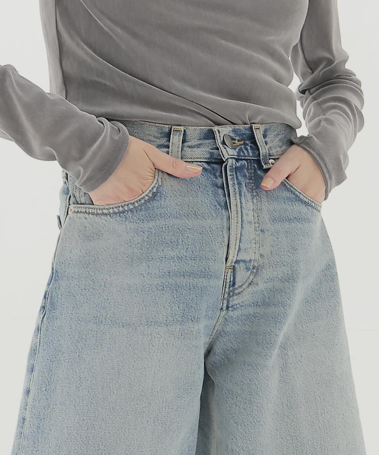 ＜HAIKURE＞BETHANY AUTHENTIC WASH ASIAN FIT