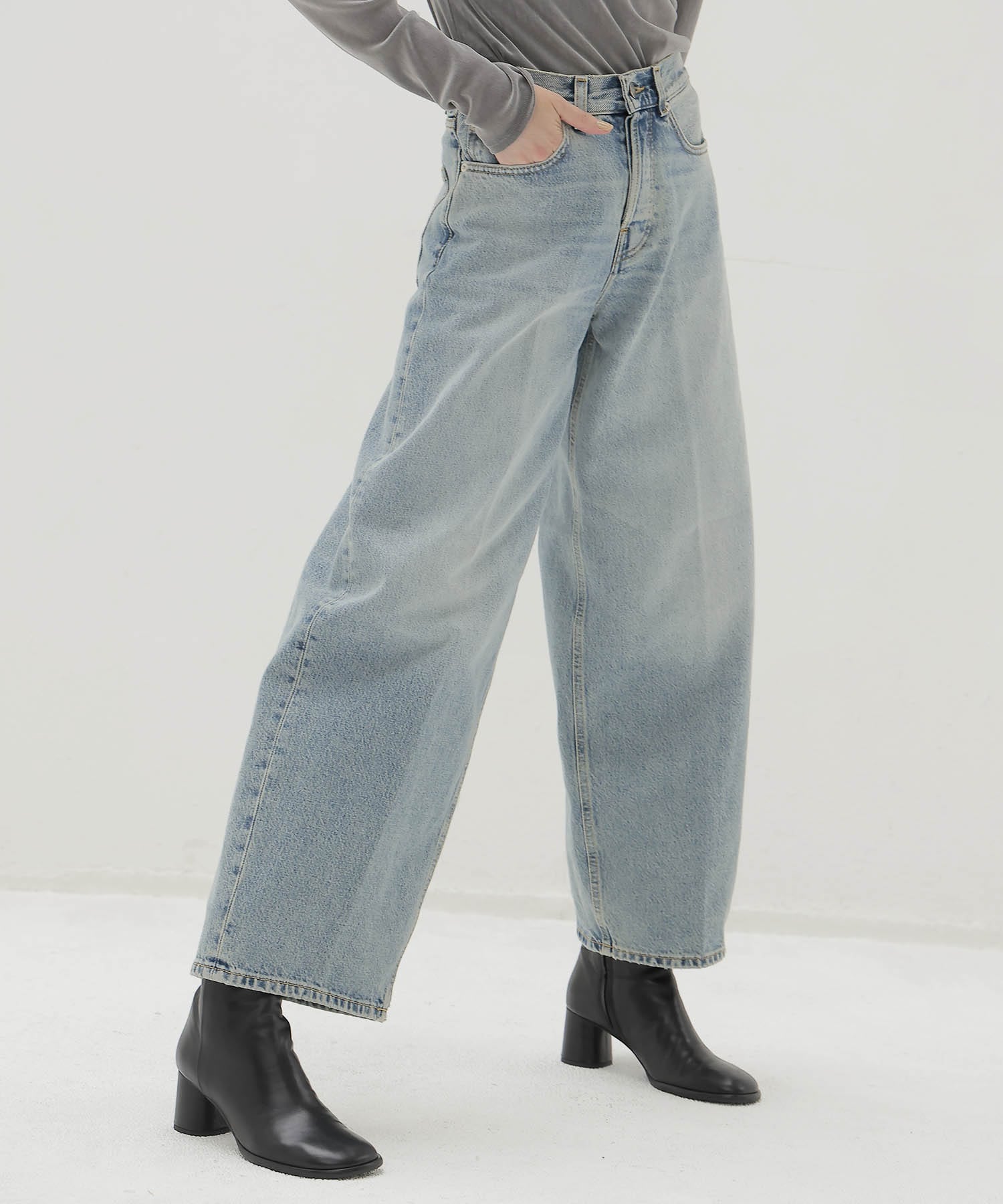 ＜HAIKURE＞BETHANY AUTHENTIC WASH ASIAN FIT