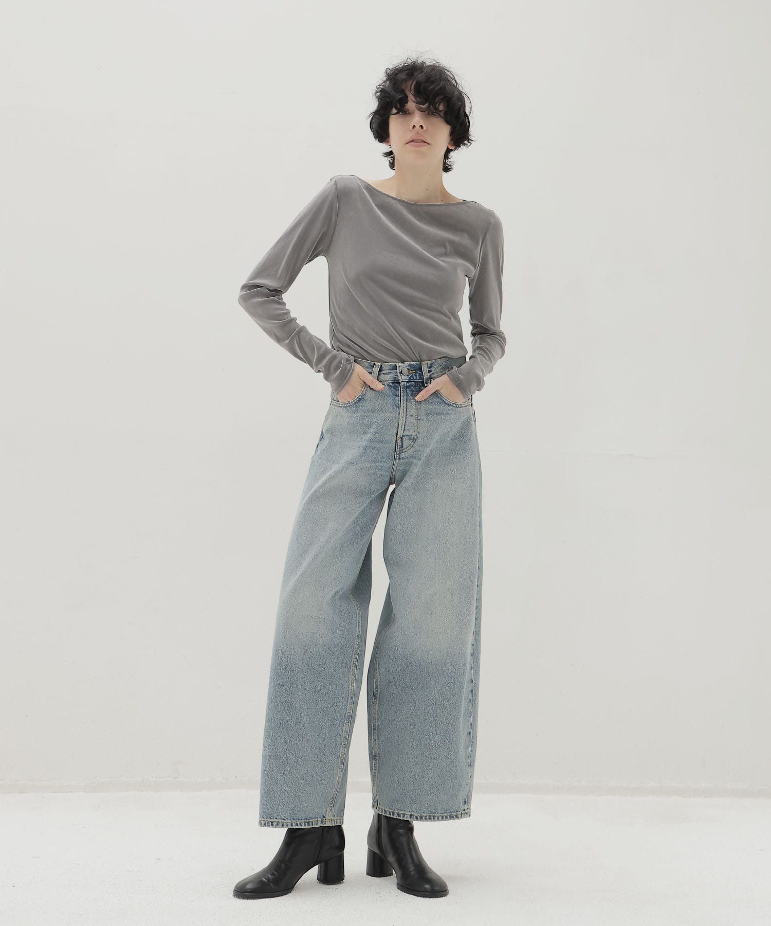 ＜HAIKURE＞BETHANY AUTHENTIC WASH ASIAN FIT