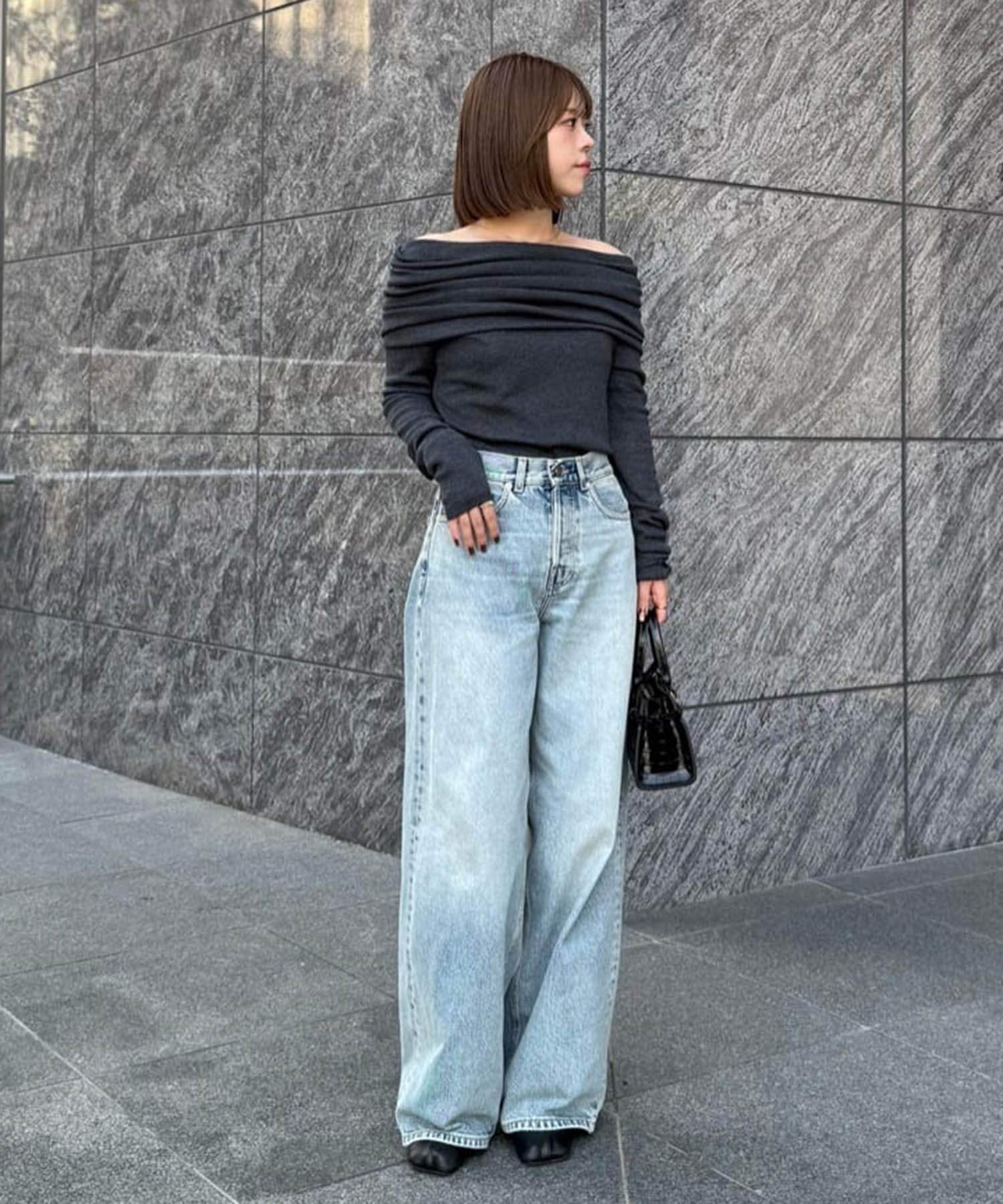 ＜HAIKURE＞BETHANY AUTHENTIC WASH ASIAN FIT
