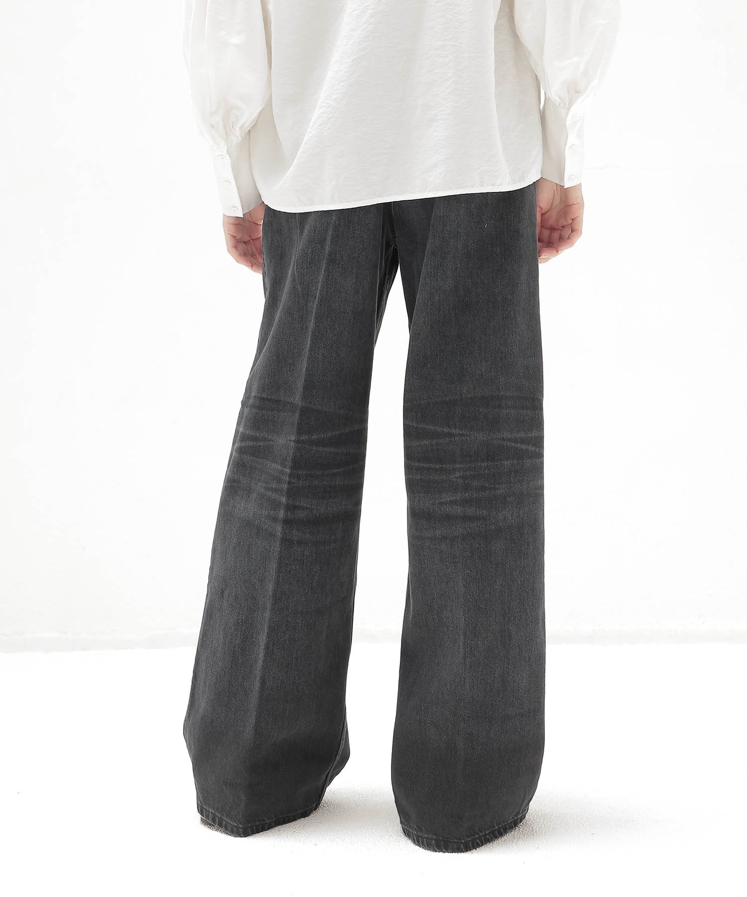 ＜HAIKURE＞CANDY BLACK TENCEL  ASIAN FIT