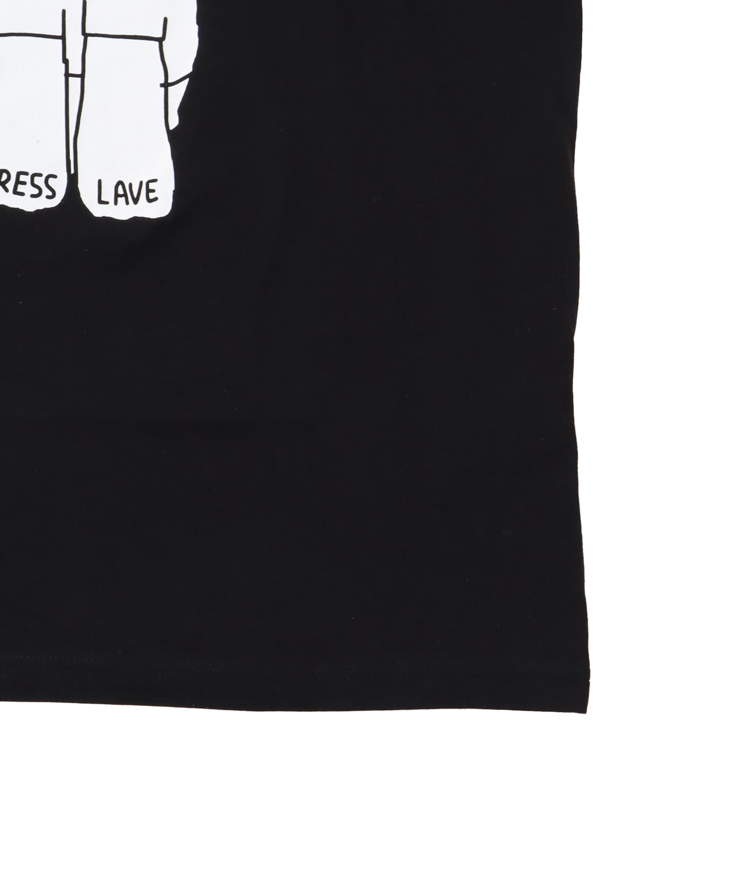 ＜BLACK SCORE × DRESSLAVE＞20th sitting cat tee