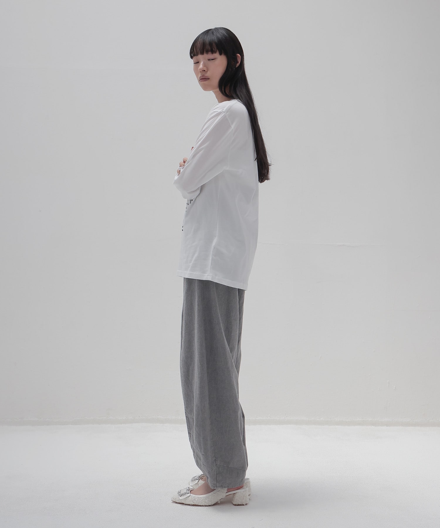＜BLACK SCORE × DRESSLAVE＞20th OMG long tee