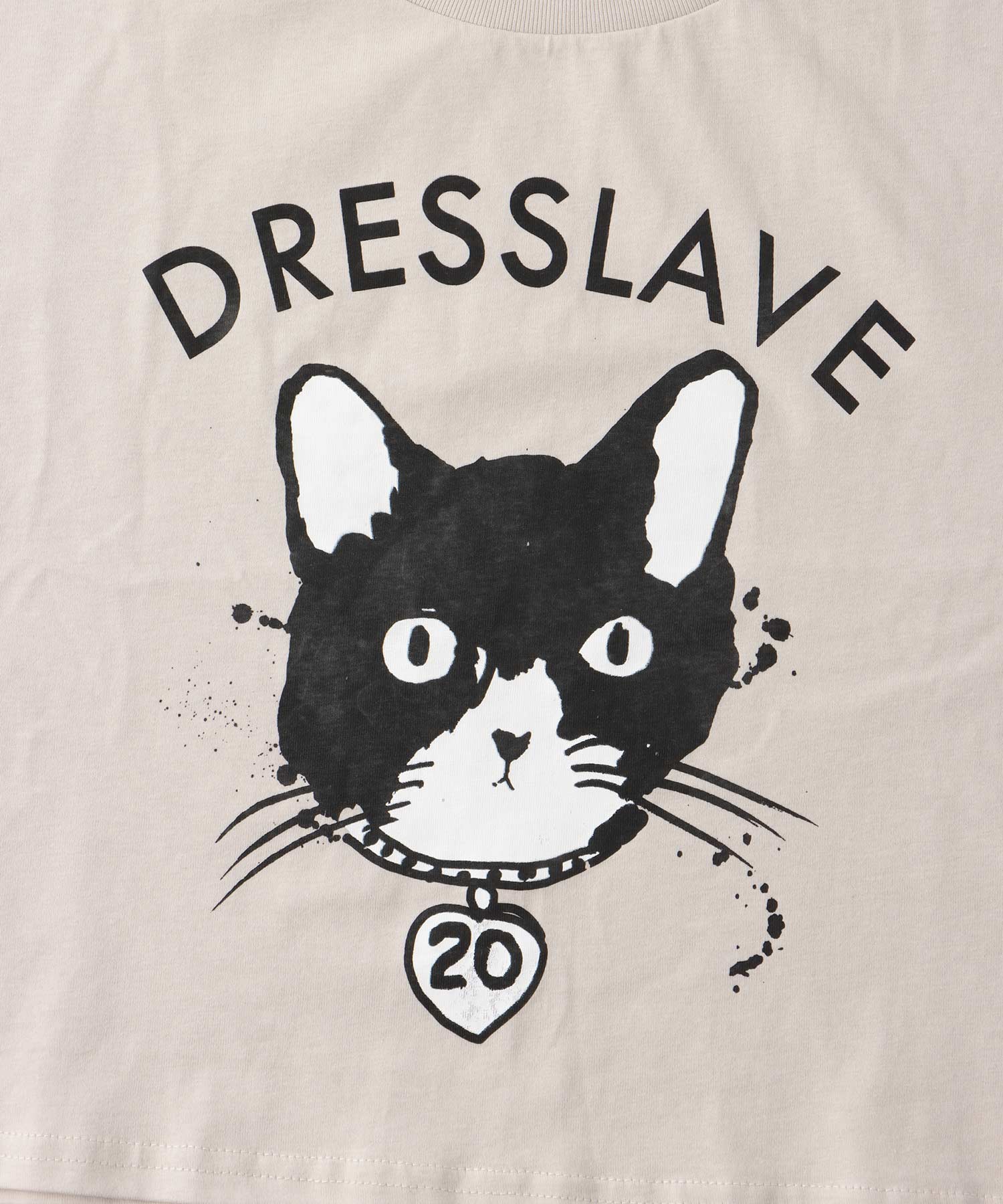 ＜BLACK SCORE × DRESSLAVE＞20th bell cat tee