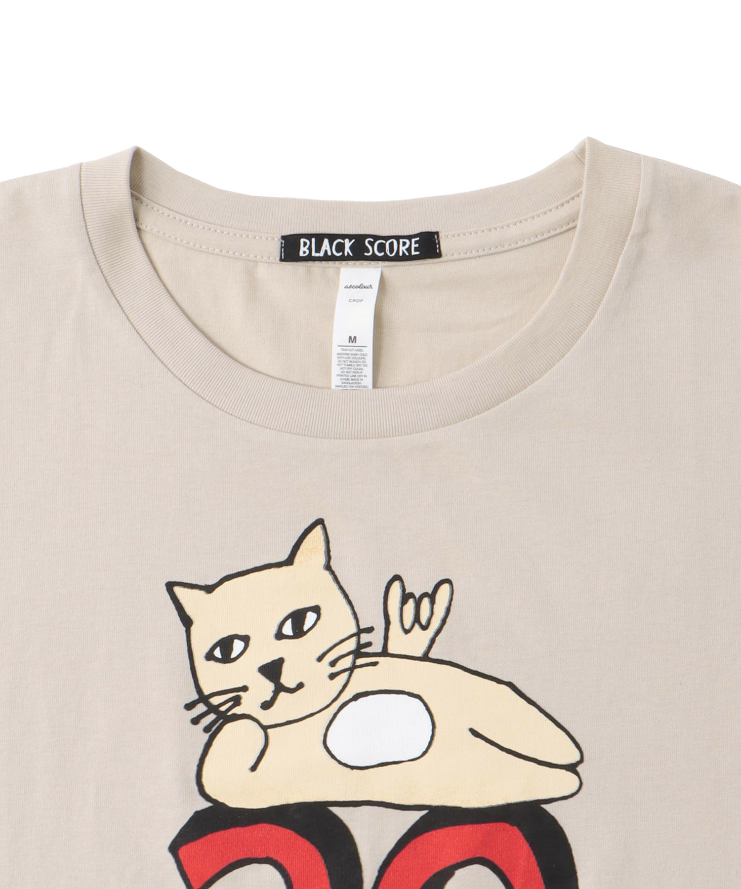 ＜BLACK SCORE × DRESSLAVE＞20th act cocky tee