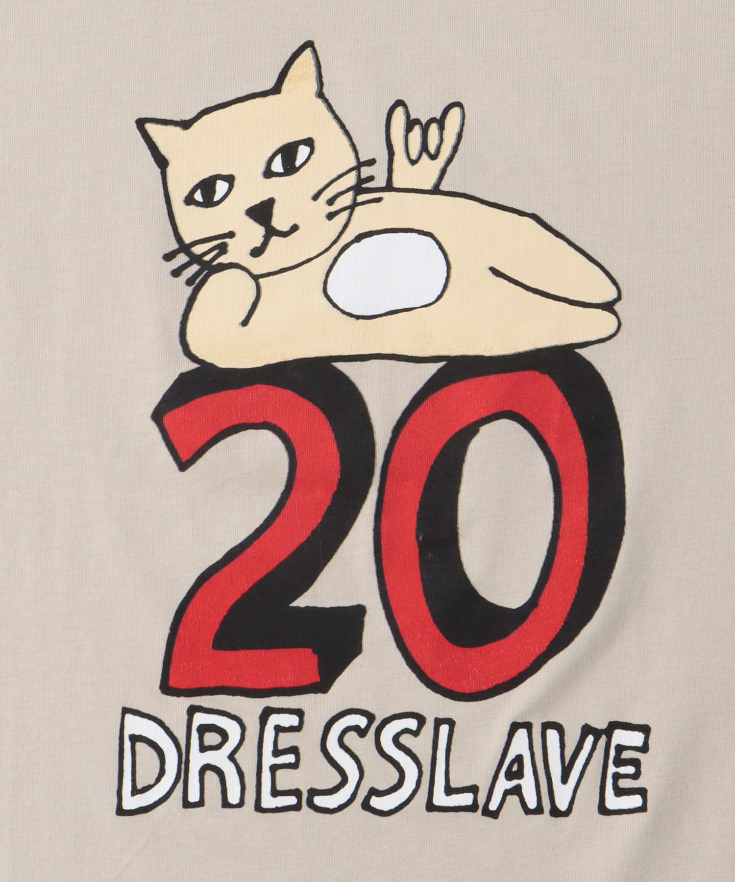 ＜BLACK SCORE × DRESSLAVE＞20th act cocky tee