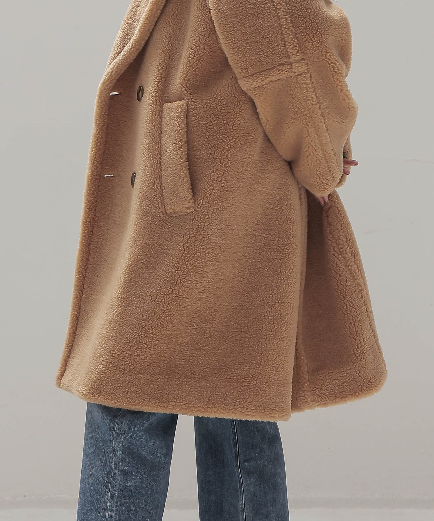 ＜STUMBLY＞New Silhouette Pea Coat