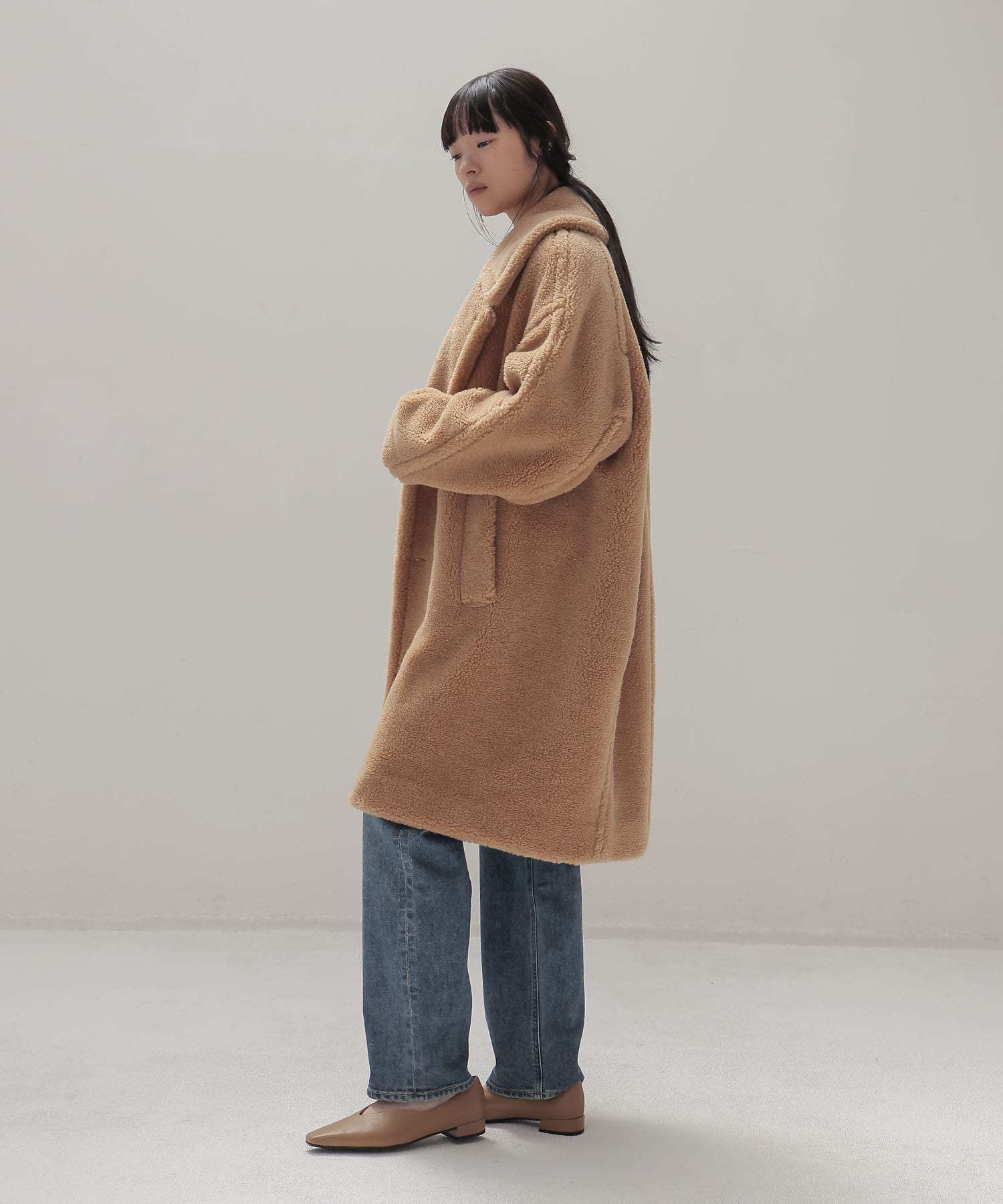 ＜STUMBLY＞New Silhouette Pea Coat