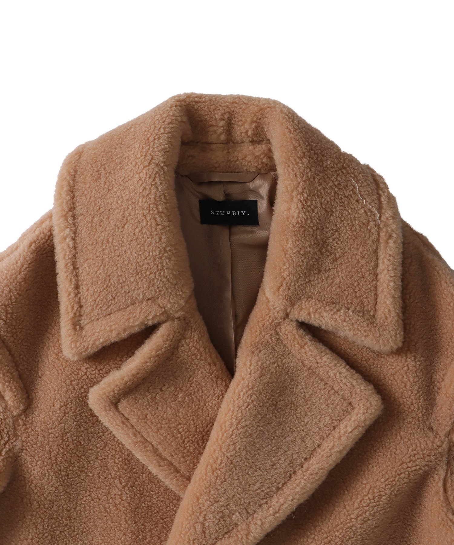 ＜STUMBLY＞New Silhouette Pea Coat