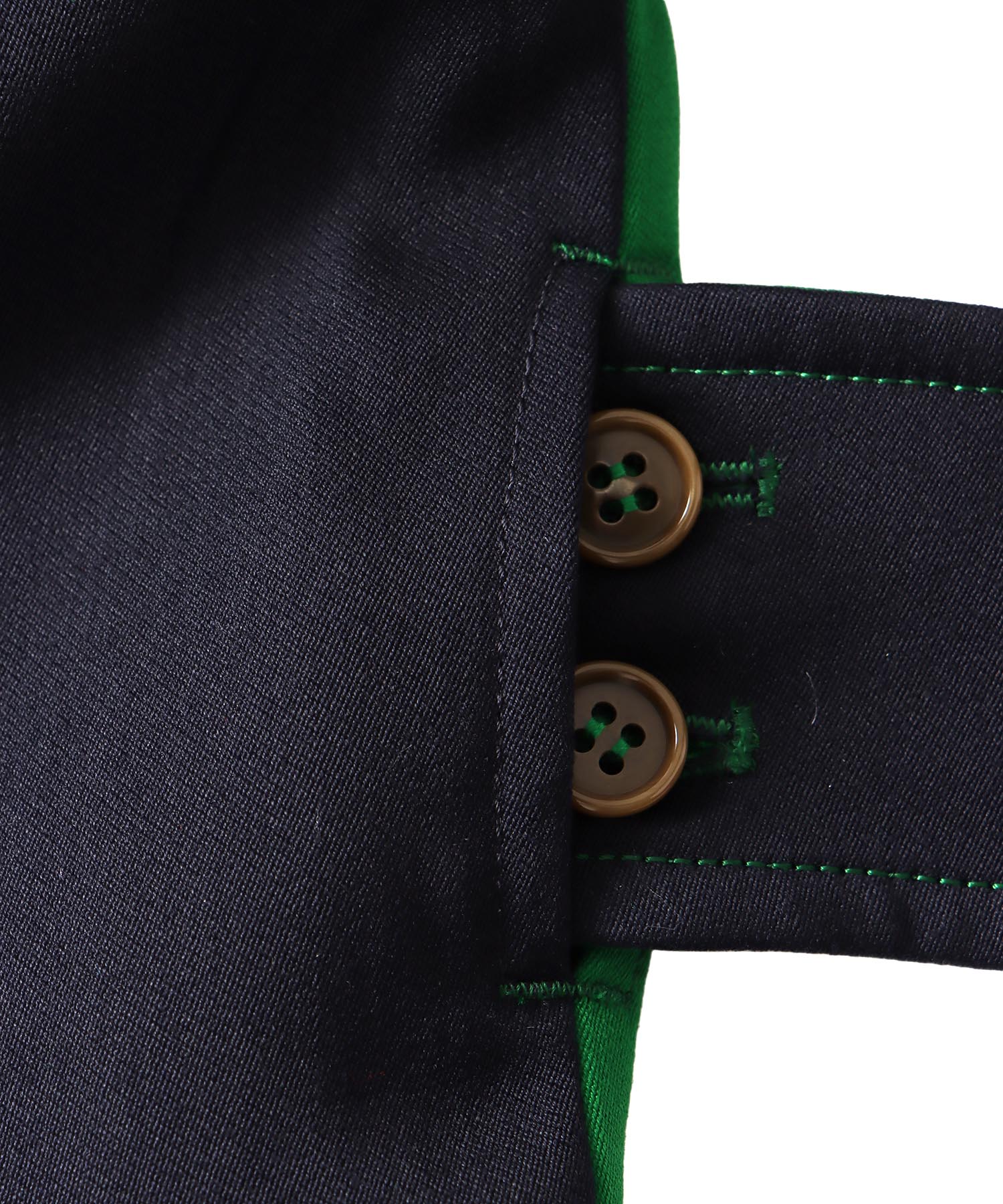 ＜STUMBLY × DRESSLAVE＞Color Blocking Officer Trench Coat
