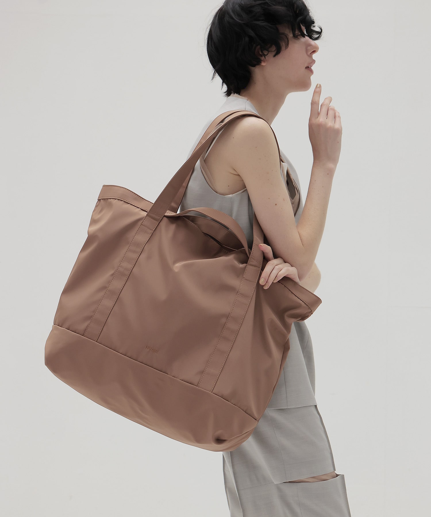 ＜HVISK＞TOTE MATTE TWILL