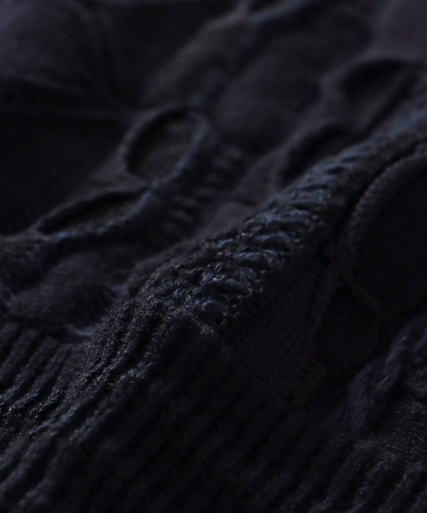 ＜ODAKHA＞crazy short knit