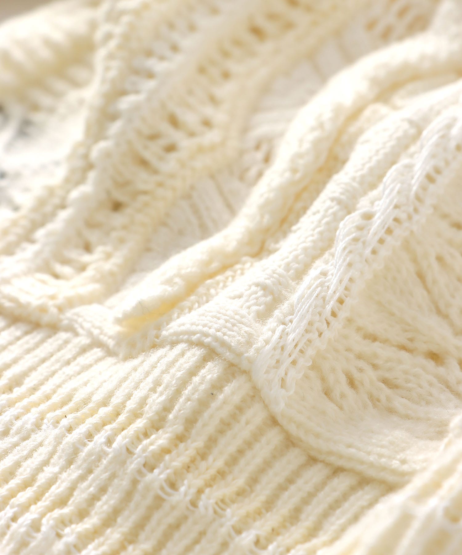 ＜ODAKHA＞crazy short knit