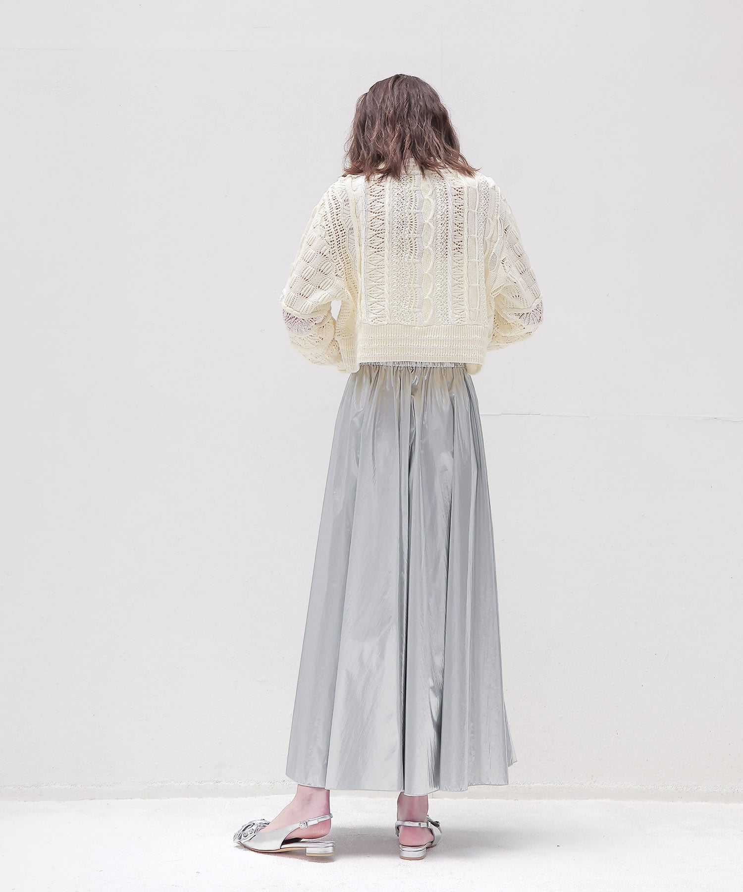 ＜ODAKHA＞crazy short knit
