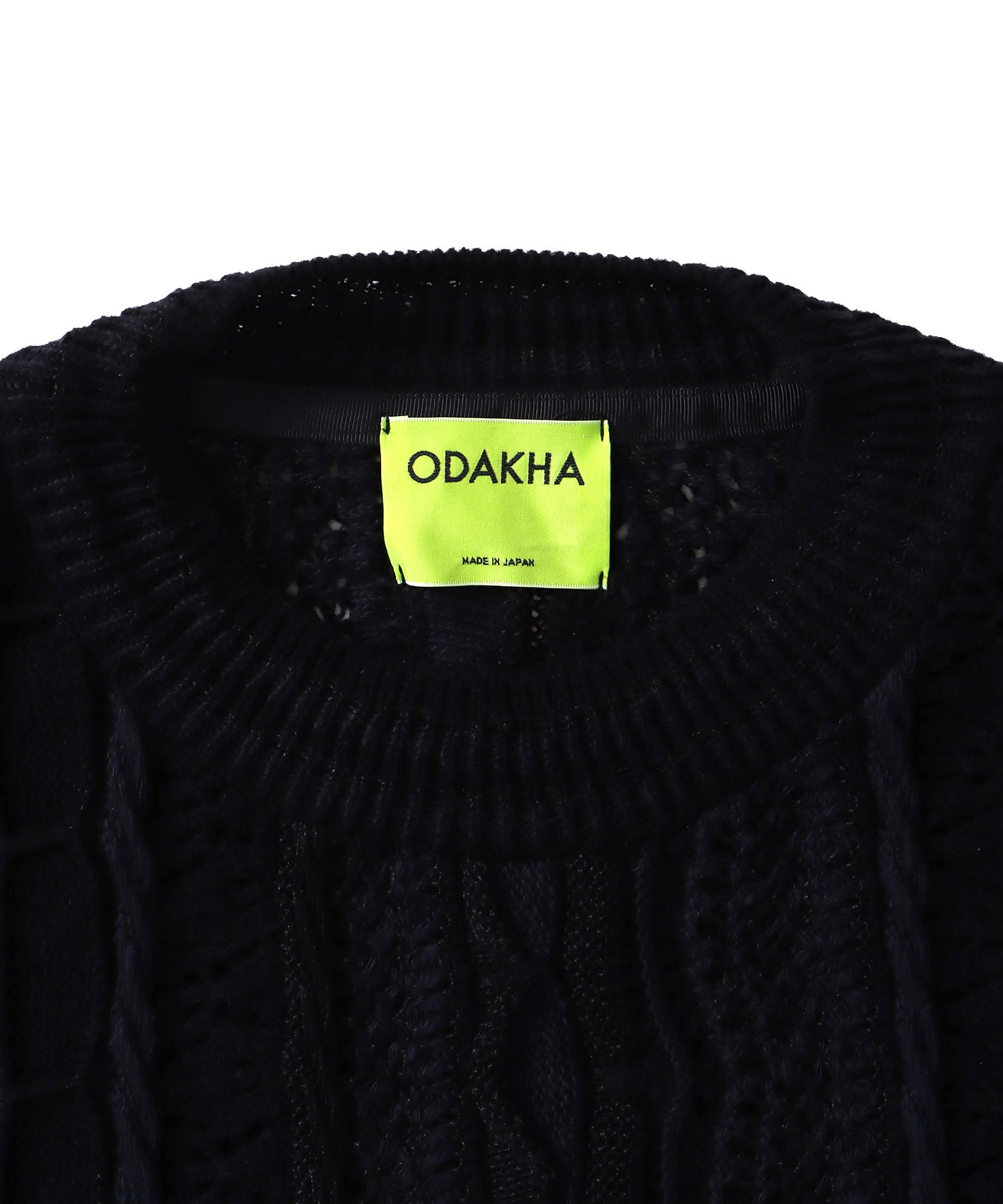 ＜ODAKHA＞crazy short knit