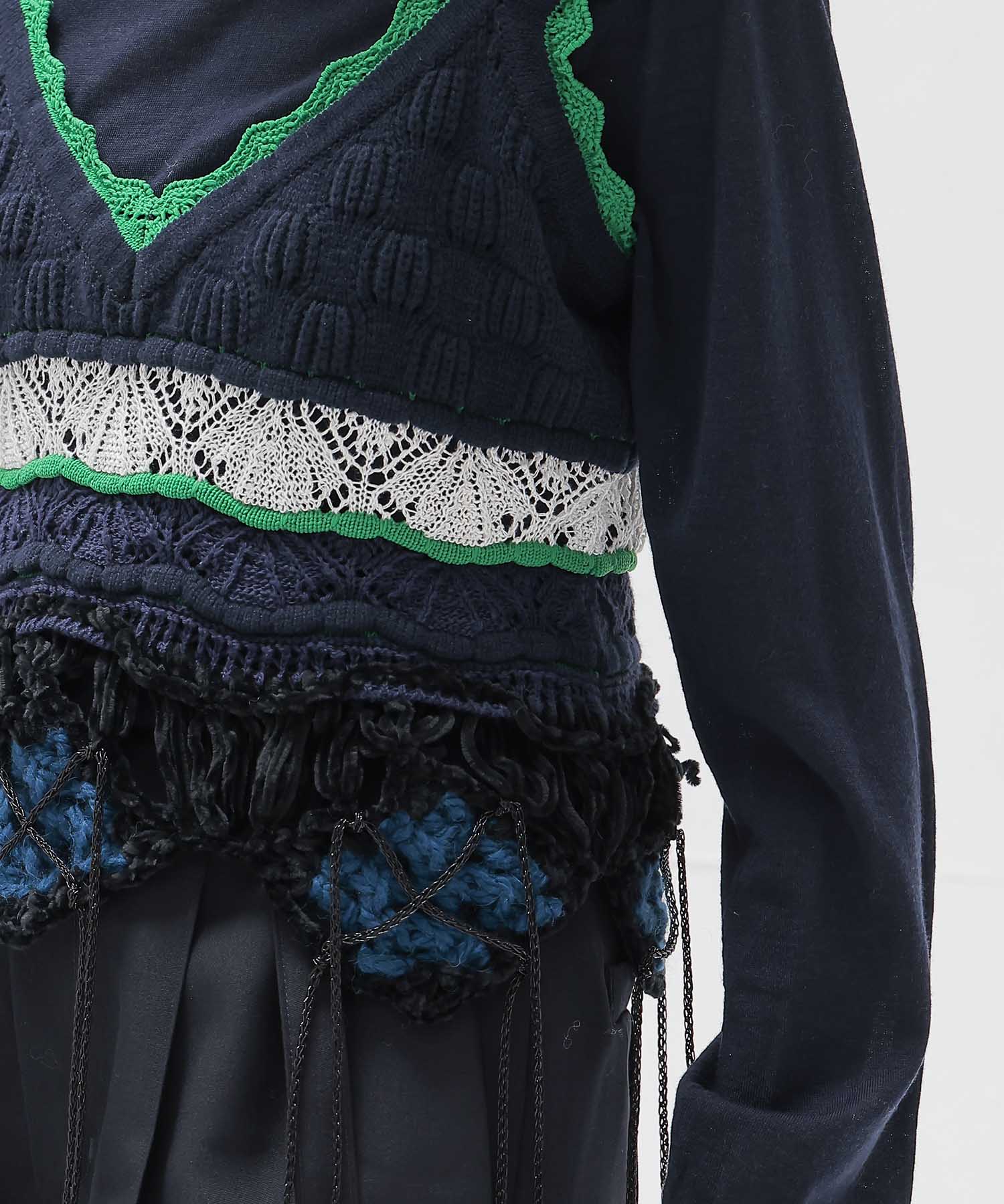 【先行販売】＜ODAKHA × DRESSLAVE＞20th crazy hand bustier