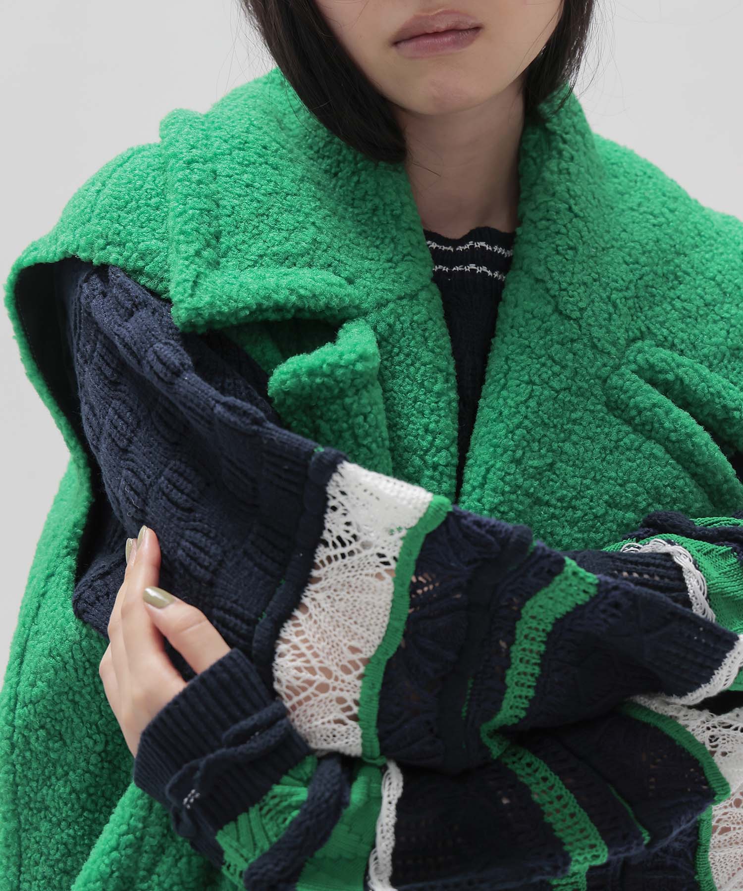 【先行販売】＜ODAKHA × DRESSLAVE＞20th crazy knit pull