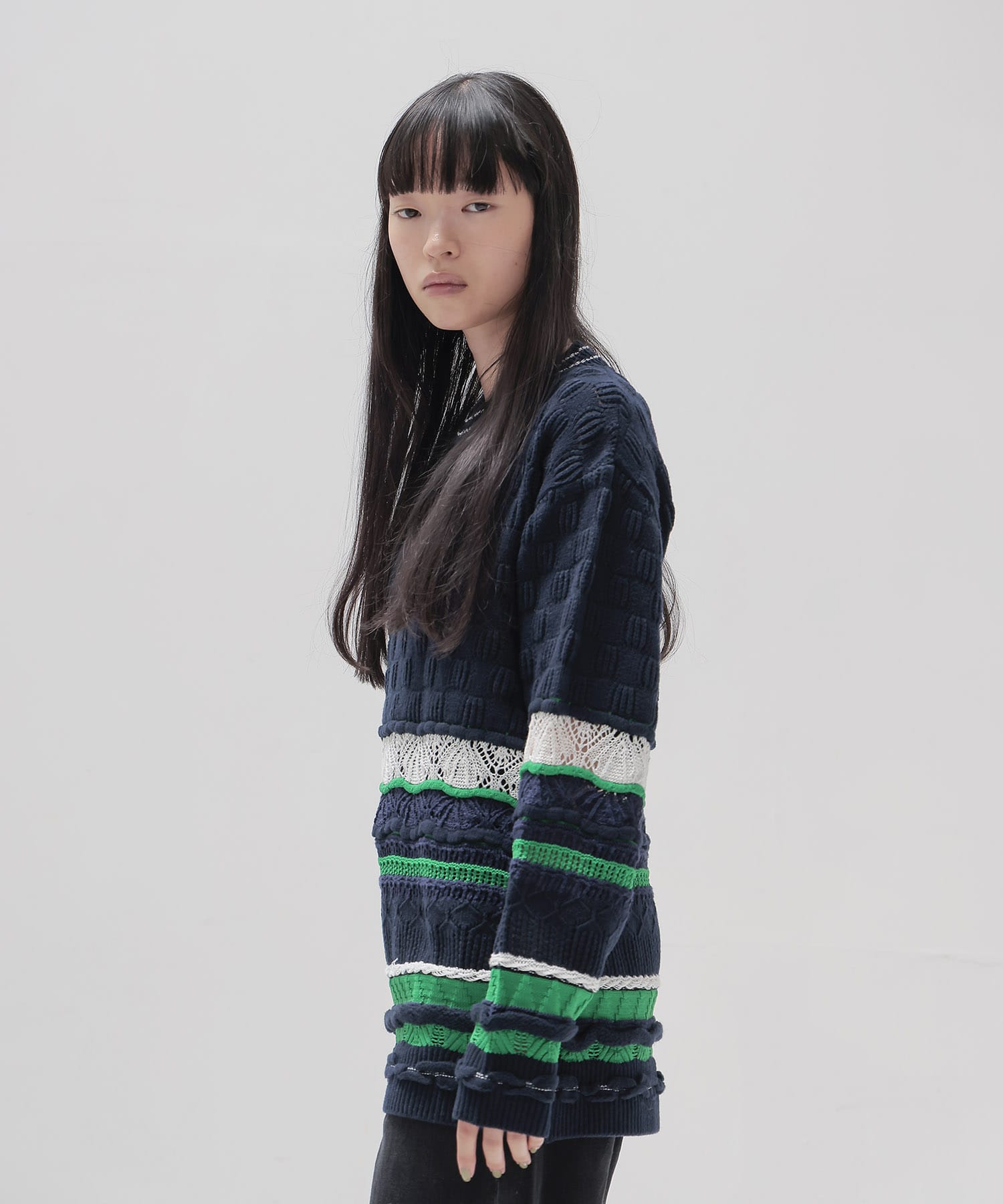 【先行販売】＜ODAKHA × DRESSLAVE＞20th crazy knit pull