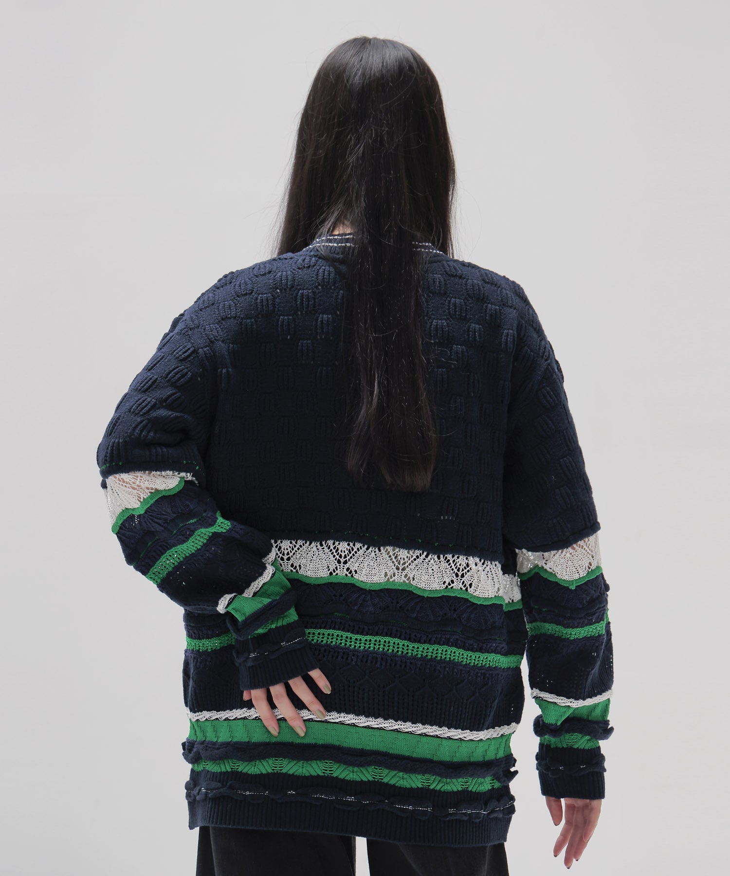 【先行販売】＜ODAKHA × DRESSLAVE＞20th crazy knit pull