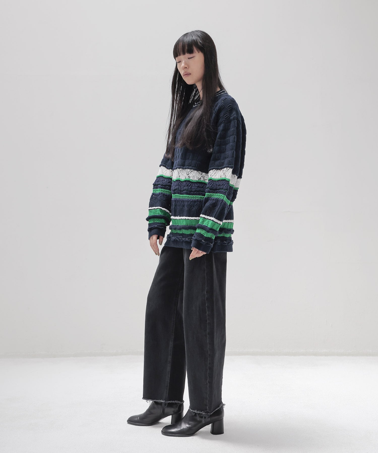【先行販売】＜ODAKHA × DRESSLAVE＞20th crazy knit pull