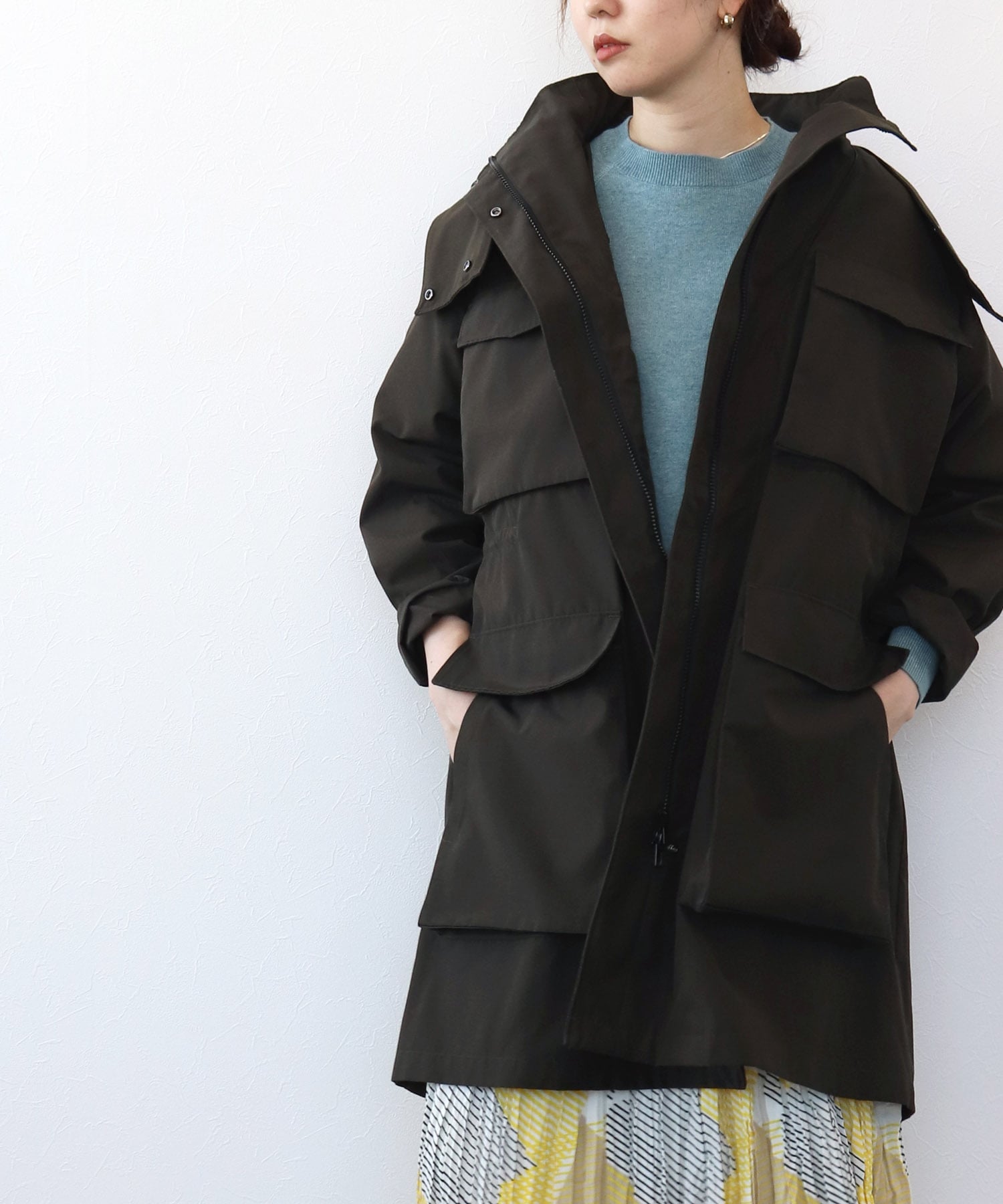 ＜Hart＞4P hooded coat