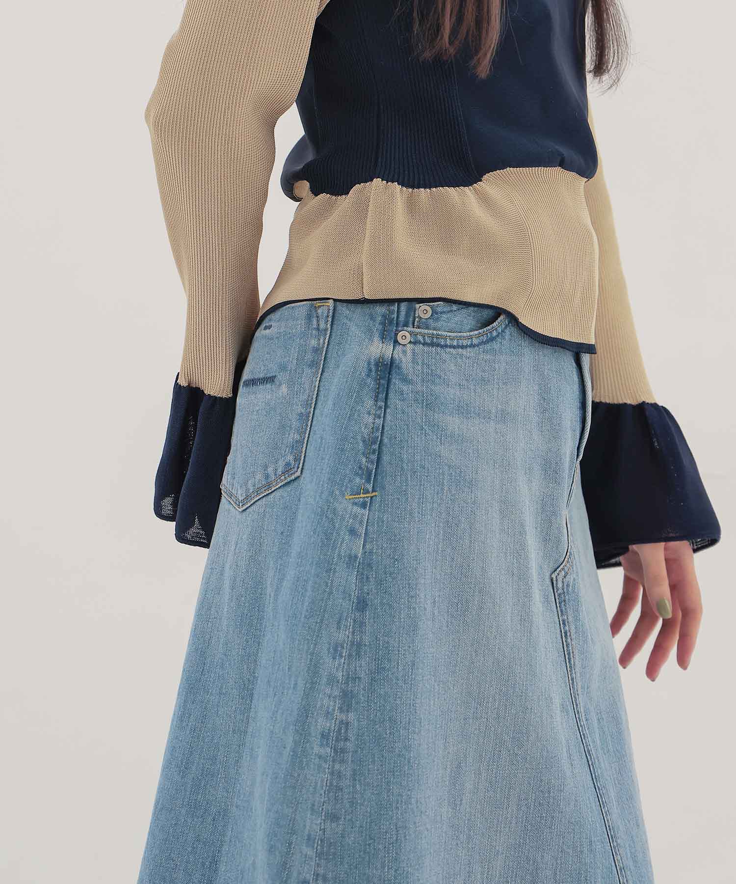 ＜YANUK＞Flare Long Skirt