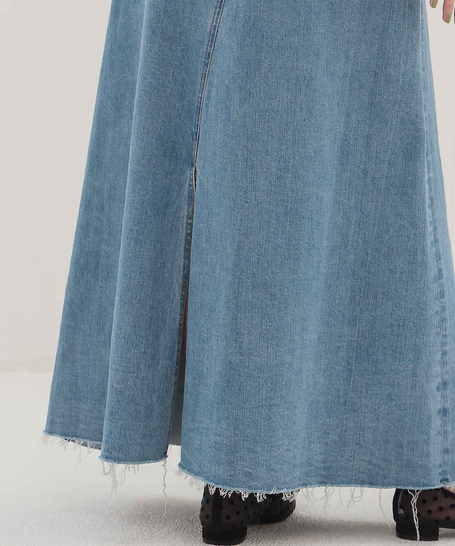 ＜YANUK＞Flare Long Skirt