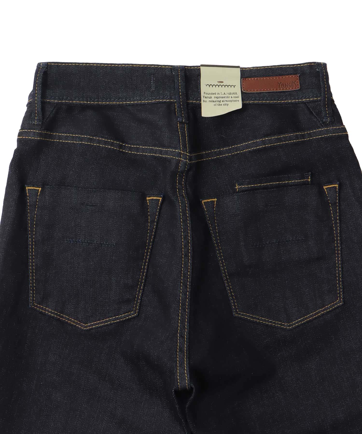 ＜YANUK＞Bootcut One wash Indigo