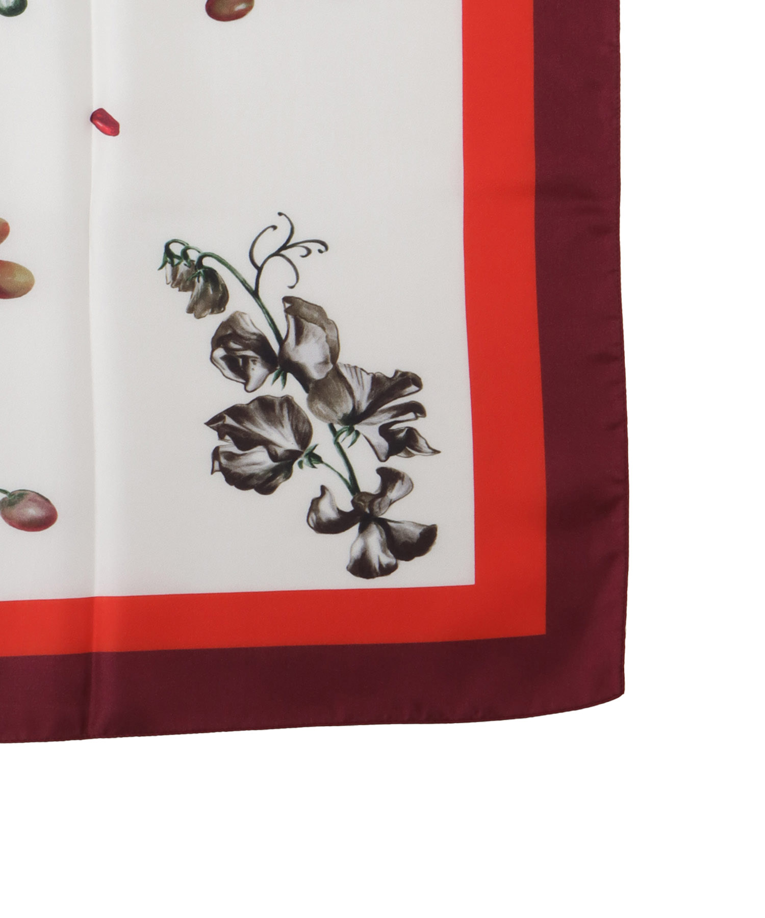 ＜MILLELA FIRENZE＞botanical pattern scarf