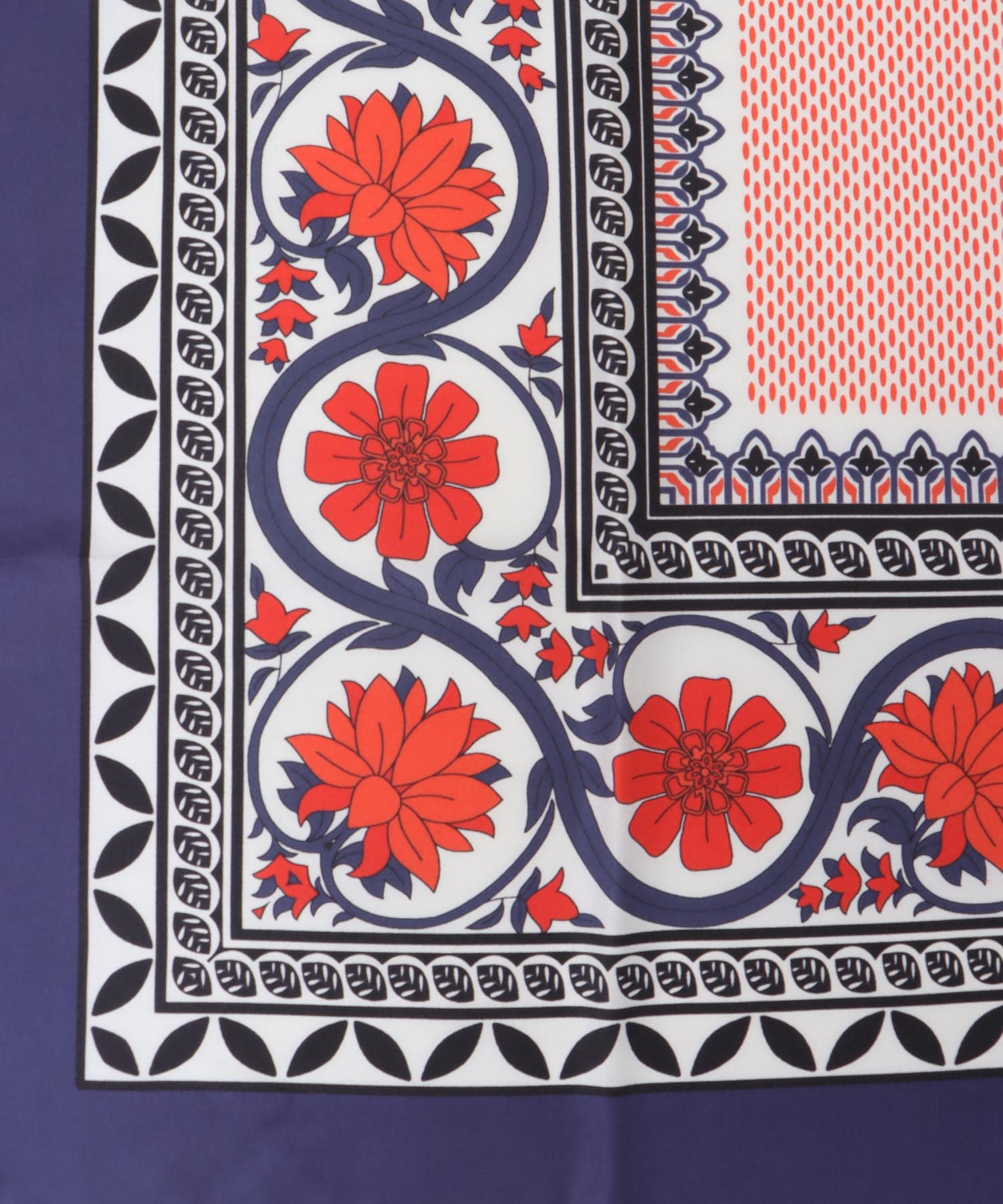 ＜MILLELA FIRENZE＞retro flower scarf