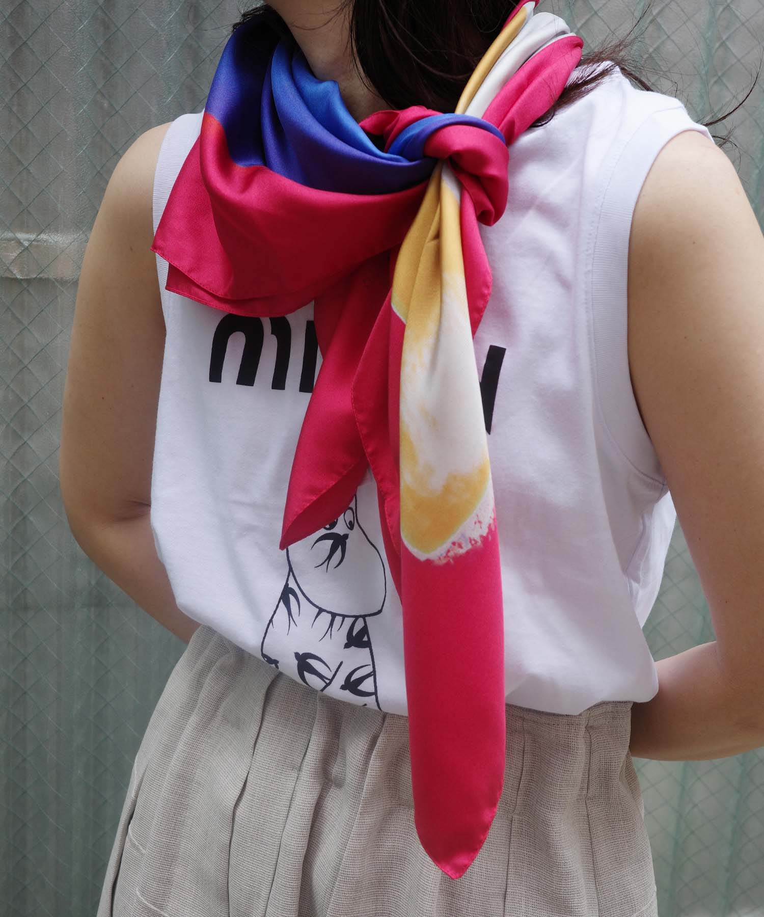 ＜MILLELA FIRENZE＞multi color scarf