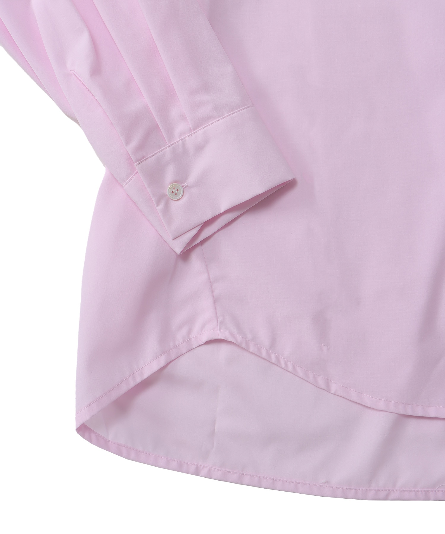 ＜Sugar Rose＞side tuck drape blouse