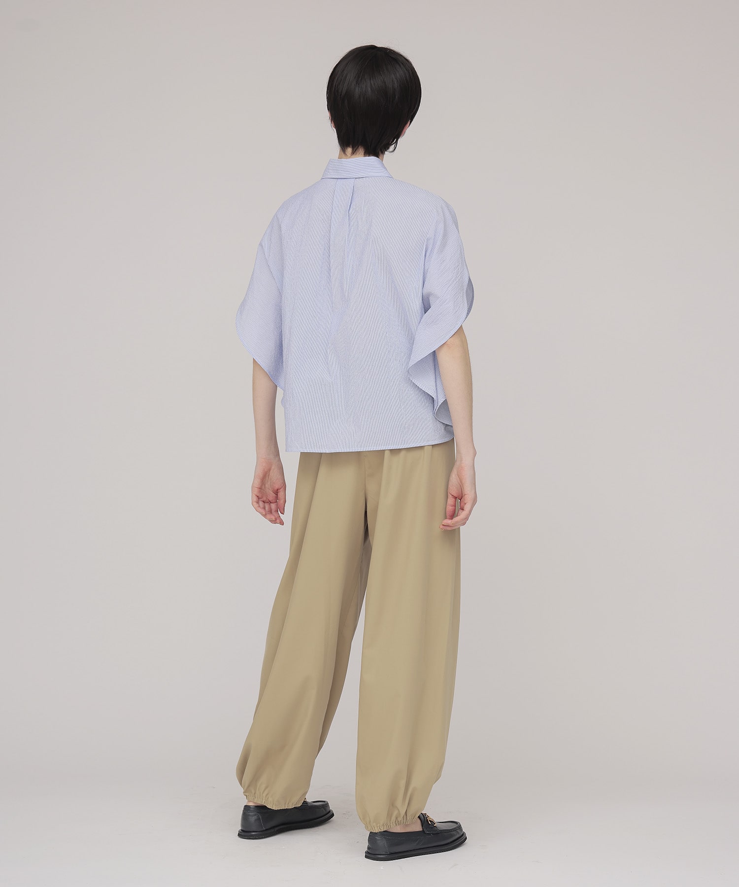 ＜Sugar Rose＞gather parachute pants