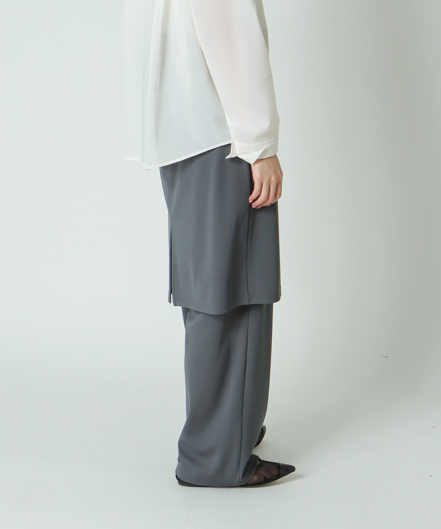 ＜Sugar Rose＞skirt pants