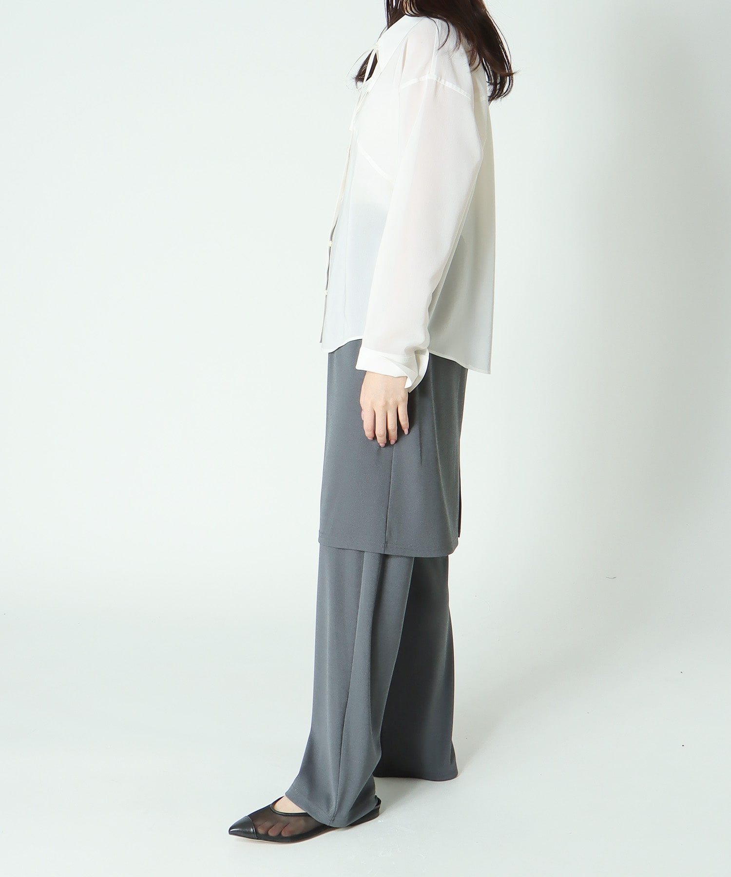 ＜Sugar Rose＞skirt pants