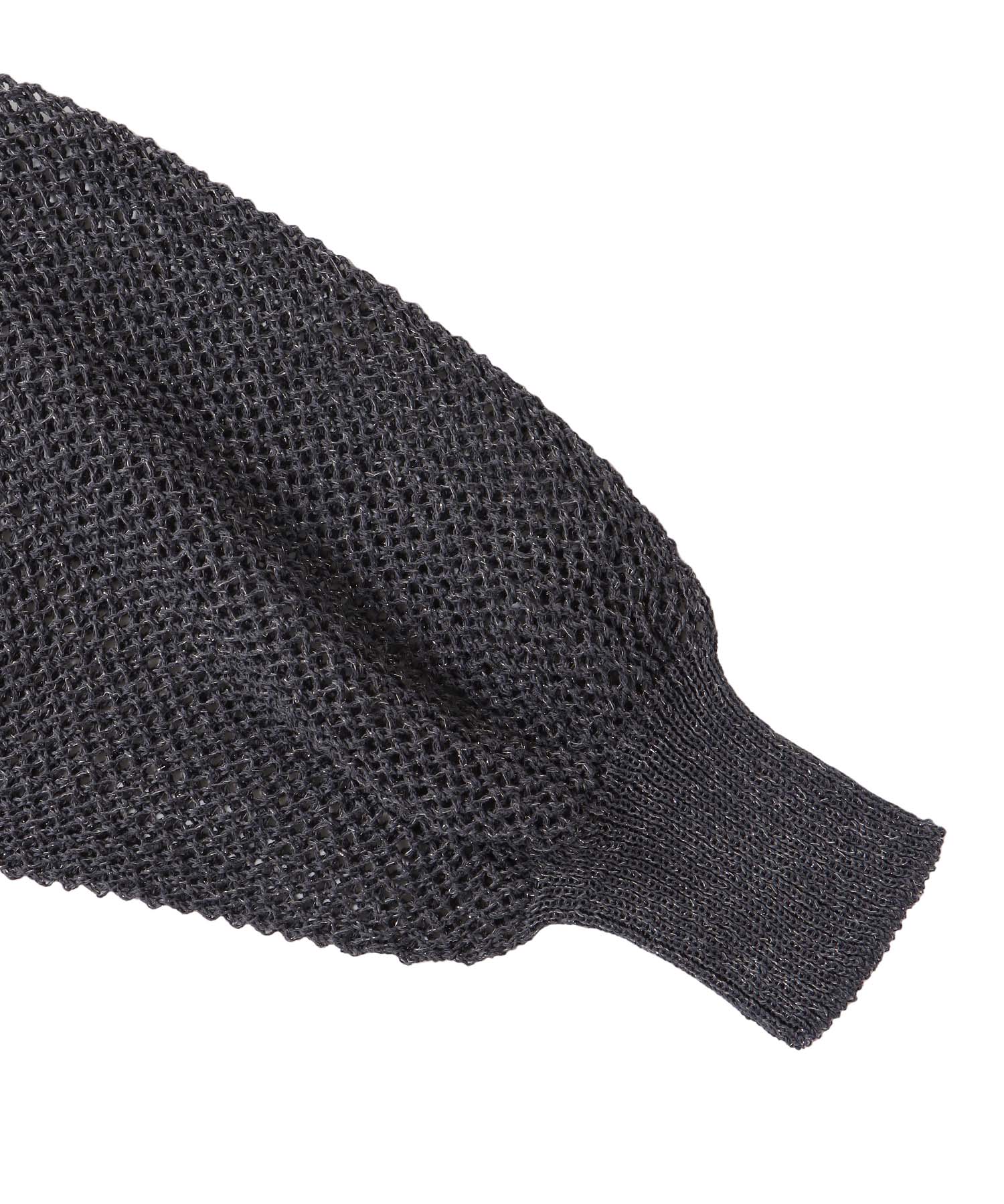 ＜Sugar Rose＞lame paper yarn pullover