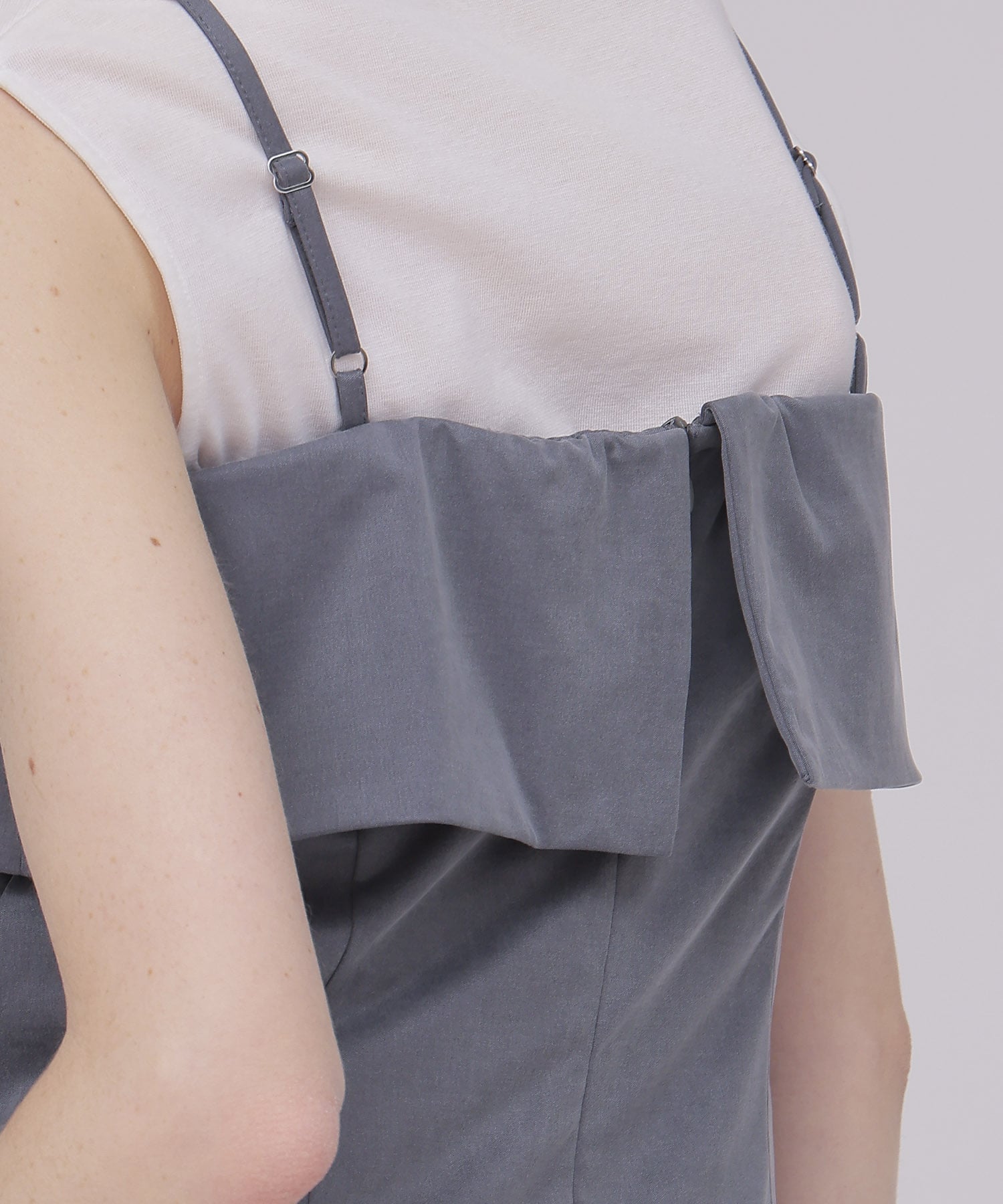 ＜B7＞cupra fibril jersey cami