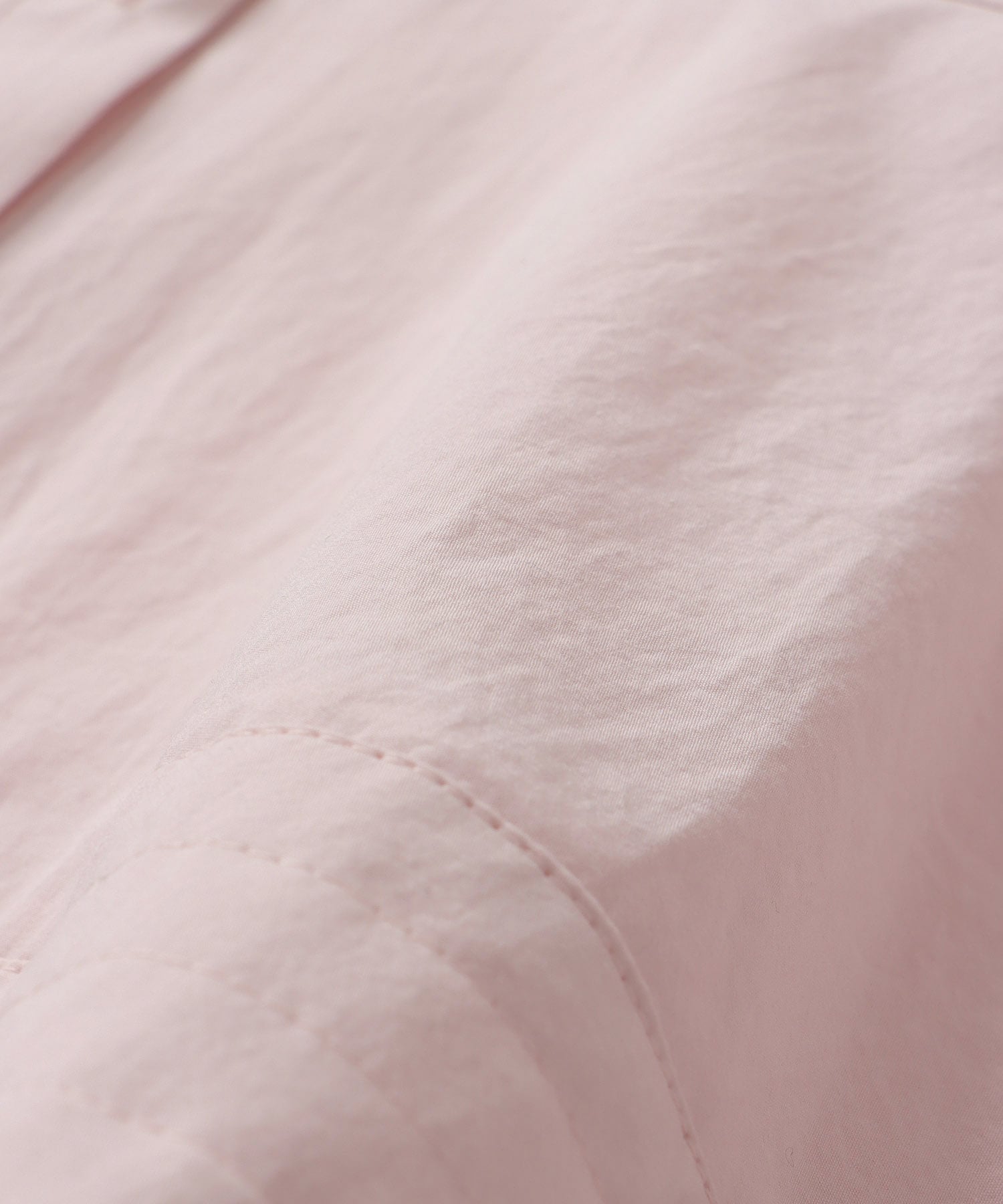 ＜B7＞organic cotton peplum blouse