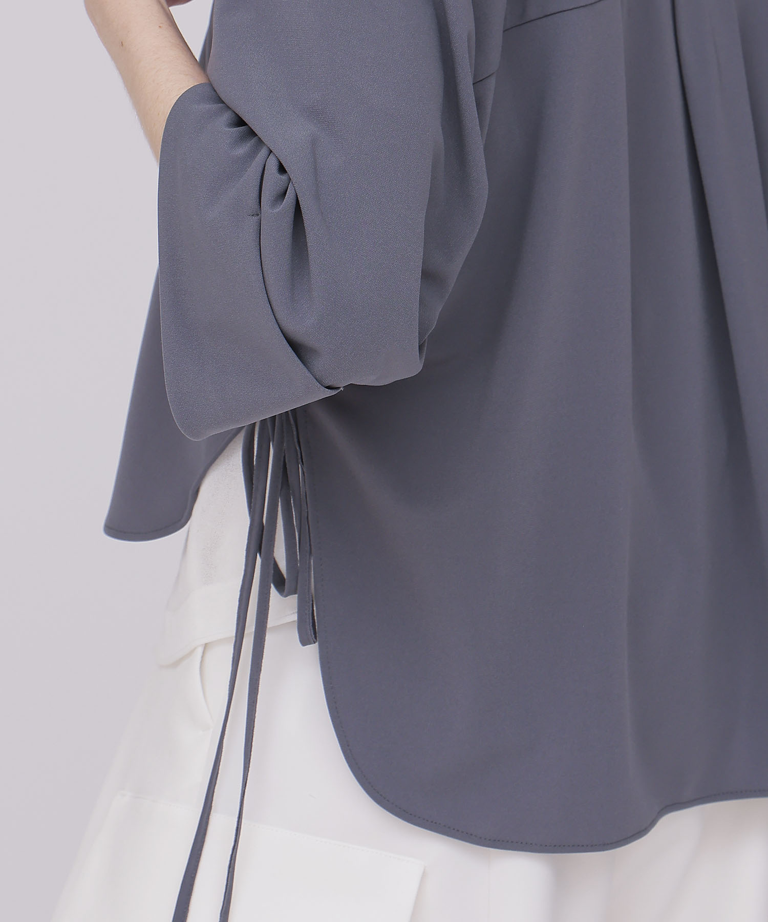 〔お家で試着〕＜B7＞jersey blouse