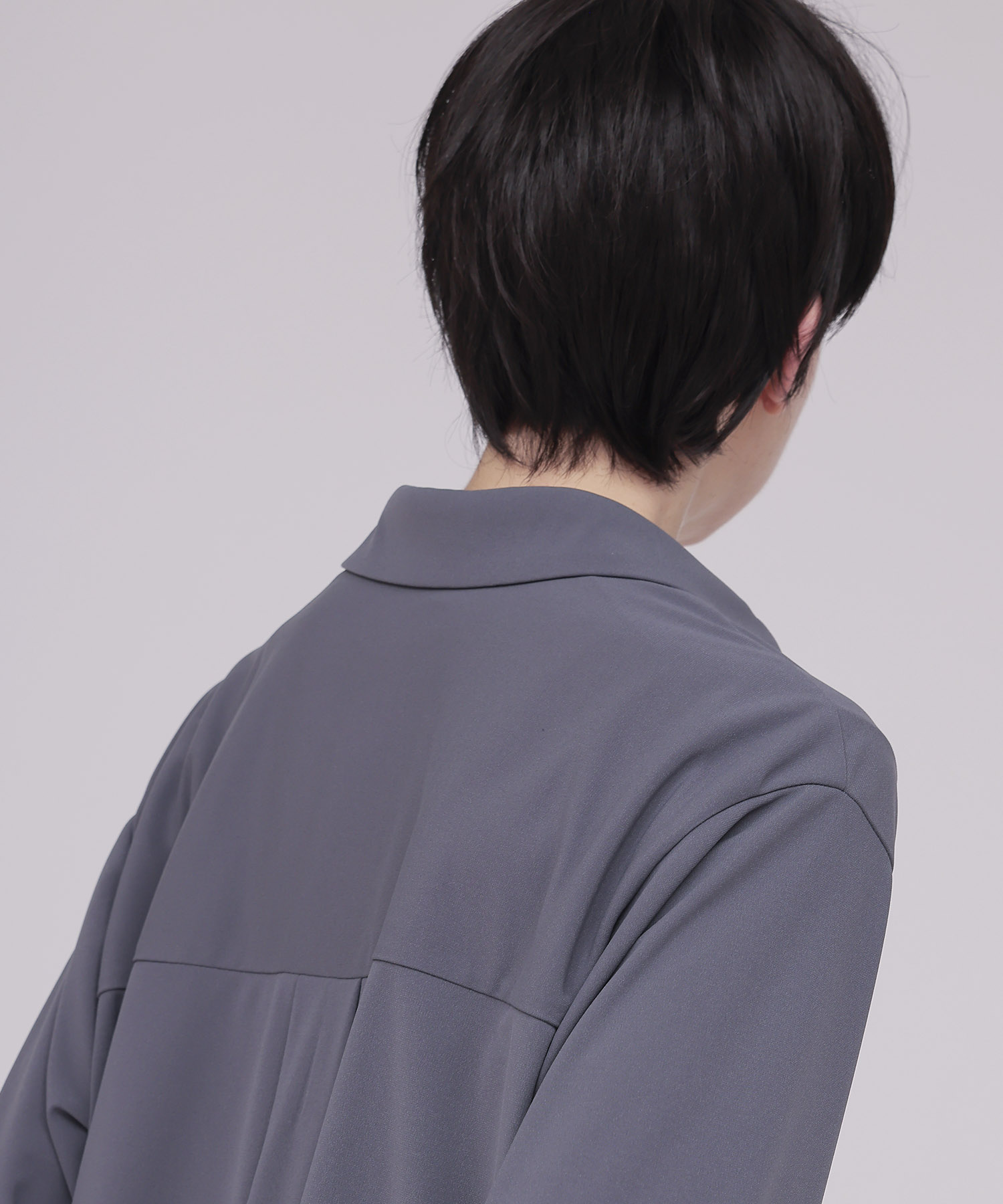 〔お家で試着〕＜B7＞jersey blouse
