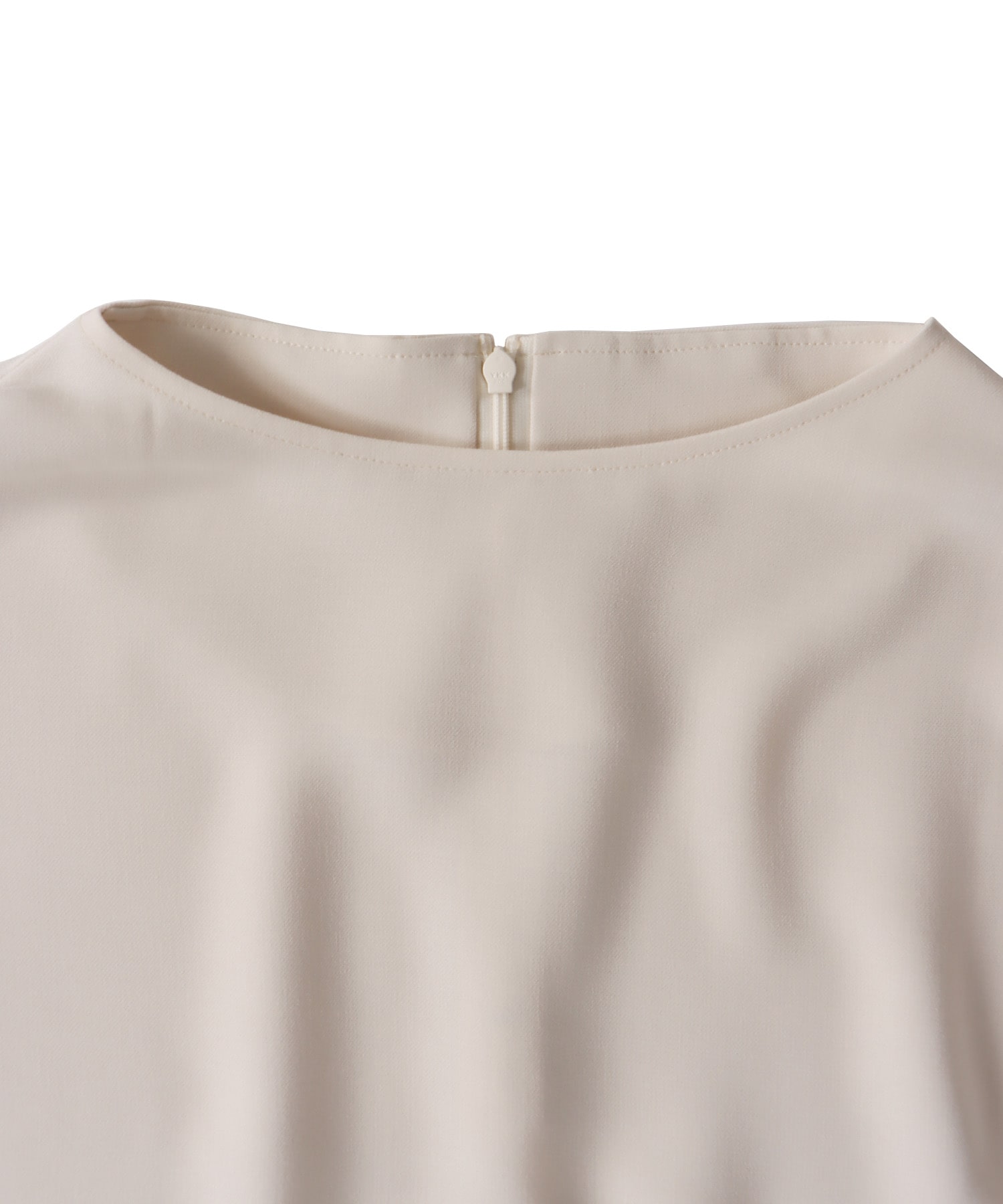 ＜B7＞melange twill sleeveless blouse