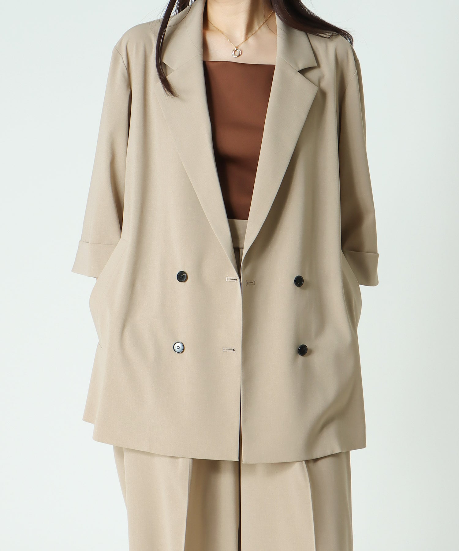 ＜B7＞chambray stylish  jacket