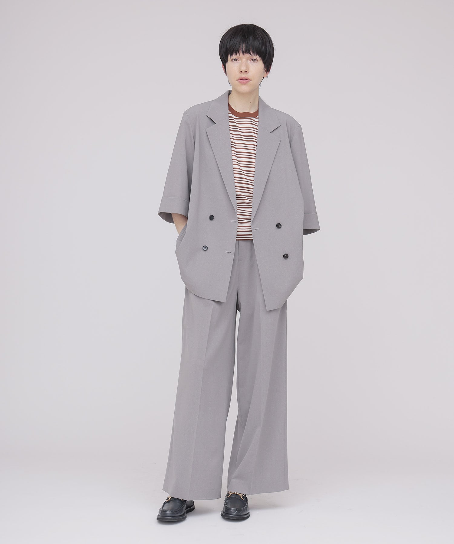 ＜B7＞chambray stylish  jacket