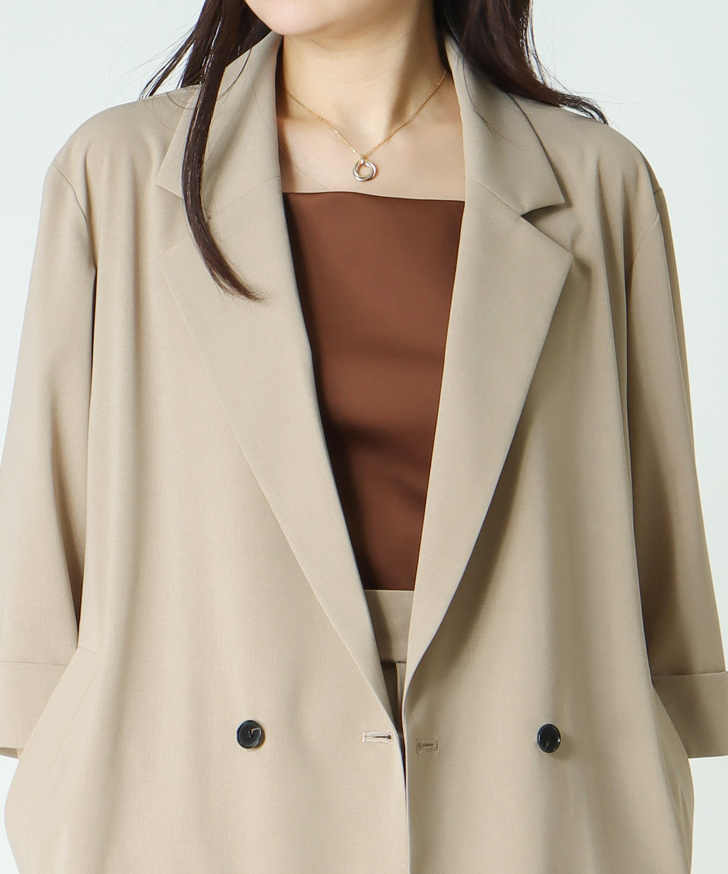 ＜B7＞chambray stylish  jacket