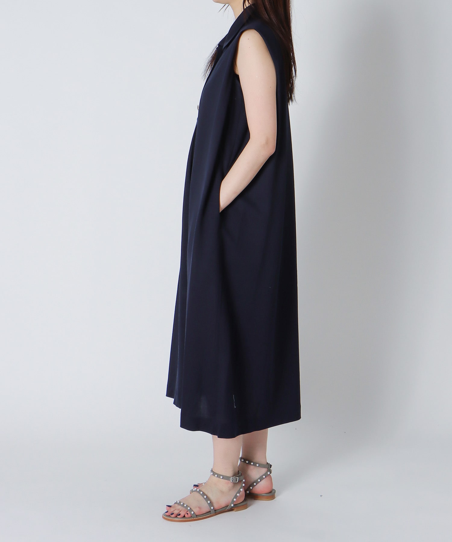 ＜B7＞smooth drytouch sporty dress