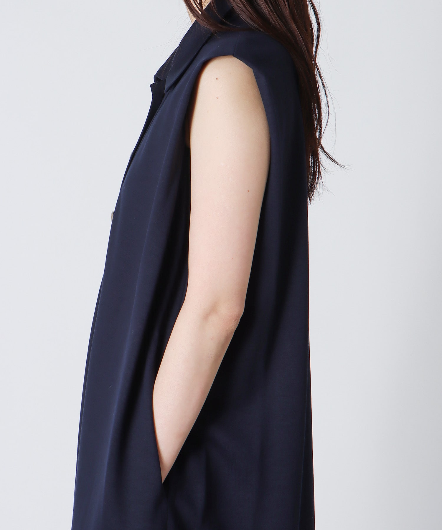 ＜B7＞smooth drytouch sporty dress