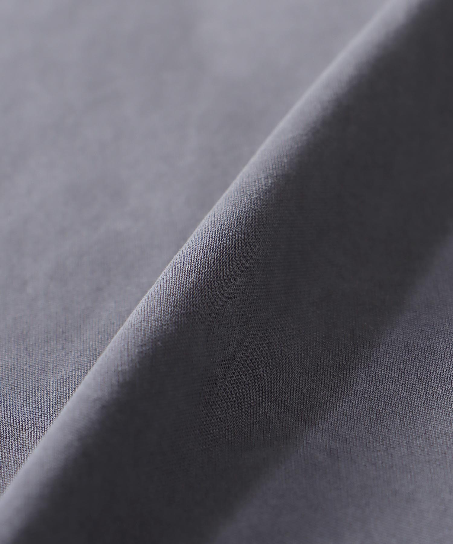 ＜B7＞cupra fibril jersey slit skirt